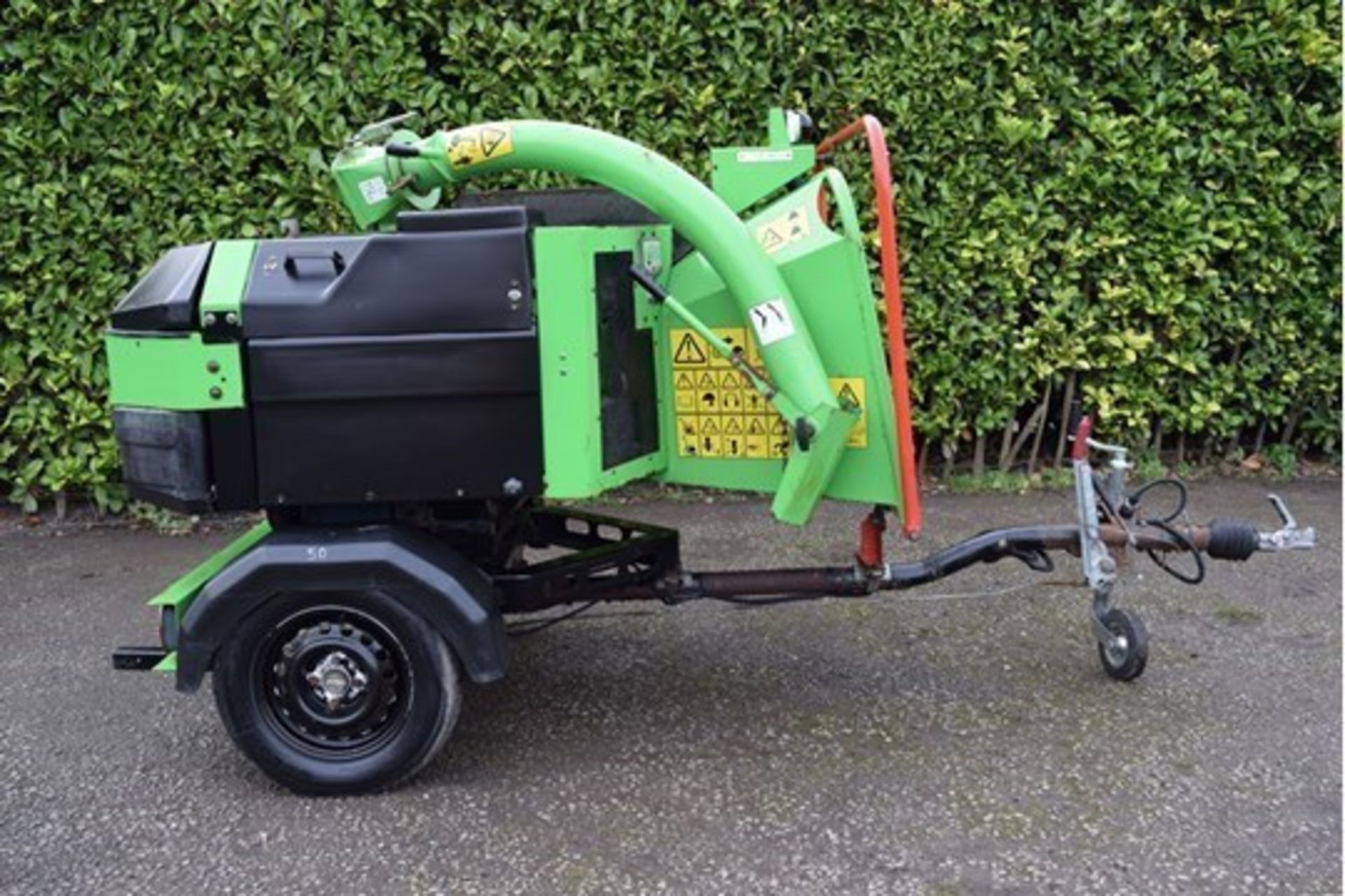 2010 GreenMech QuadChip 160 6" Towable Chipper - Bild 6 aus 9