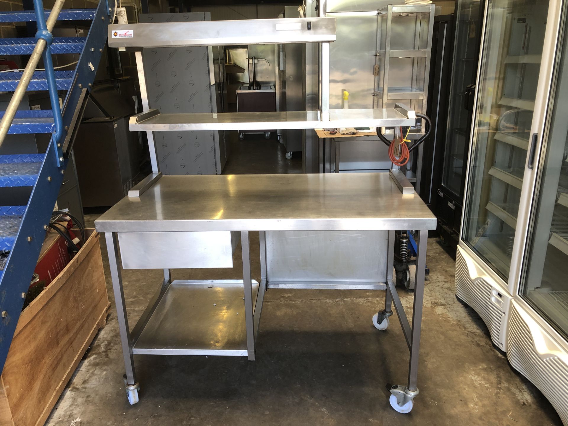 2 Tier Heated Gantry / Pass on Table