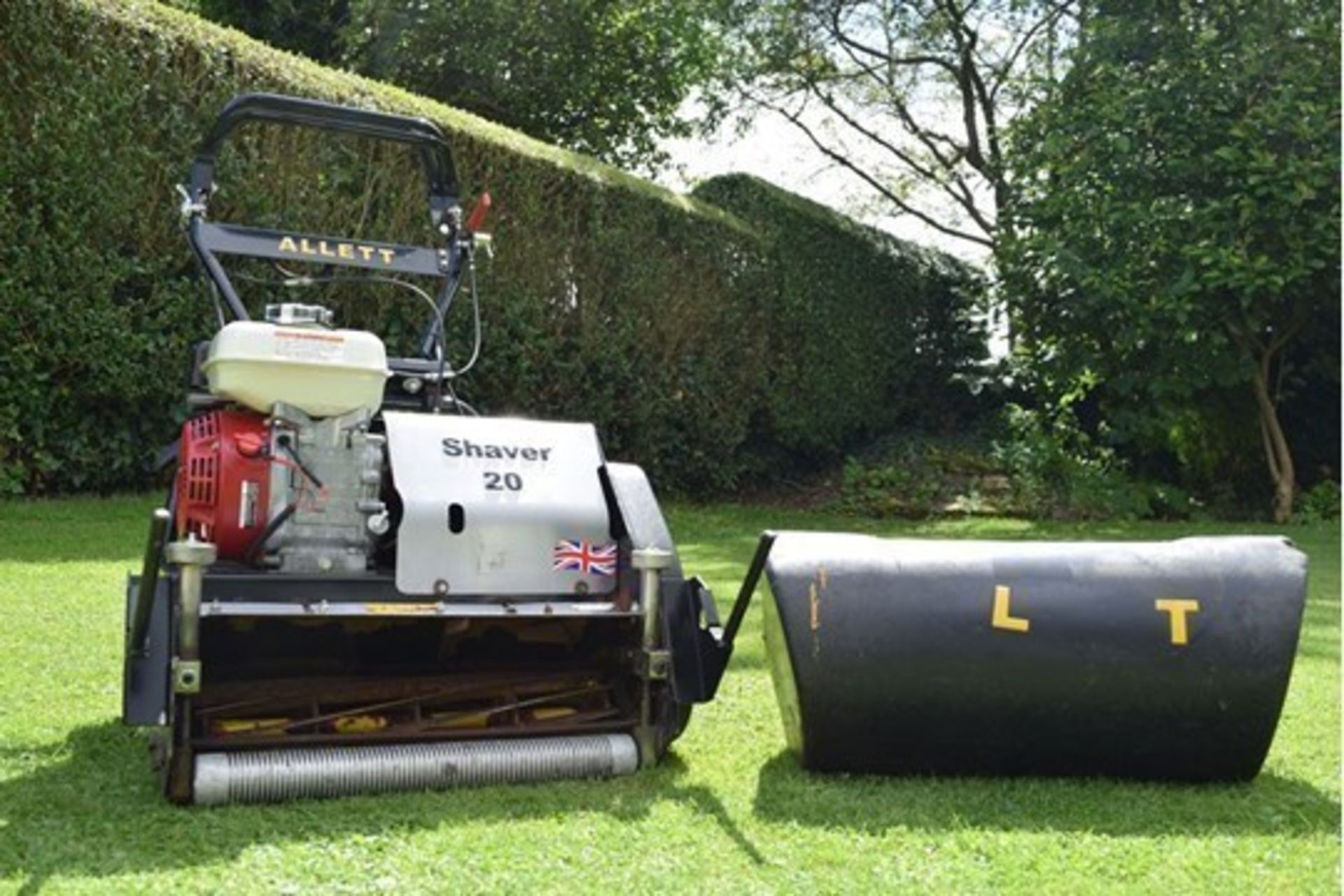 2012 Allett Shaver 20, 10 Blade Cylinder Mower With Grass Box - Bild 6 aus 8