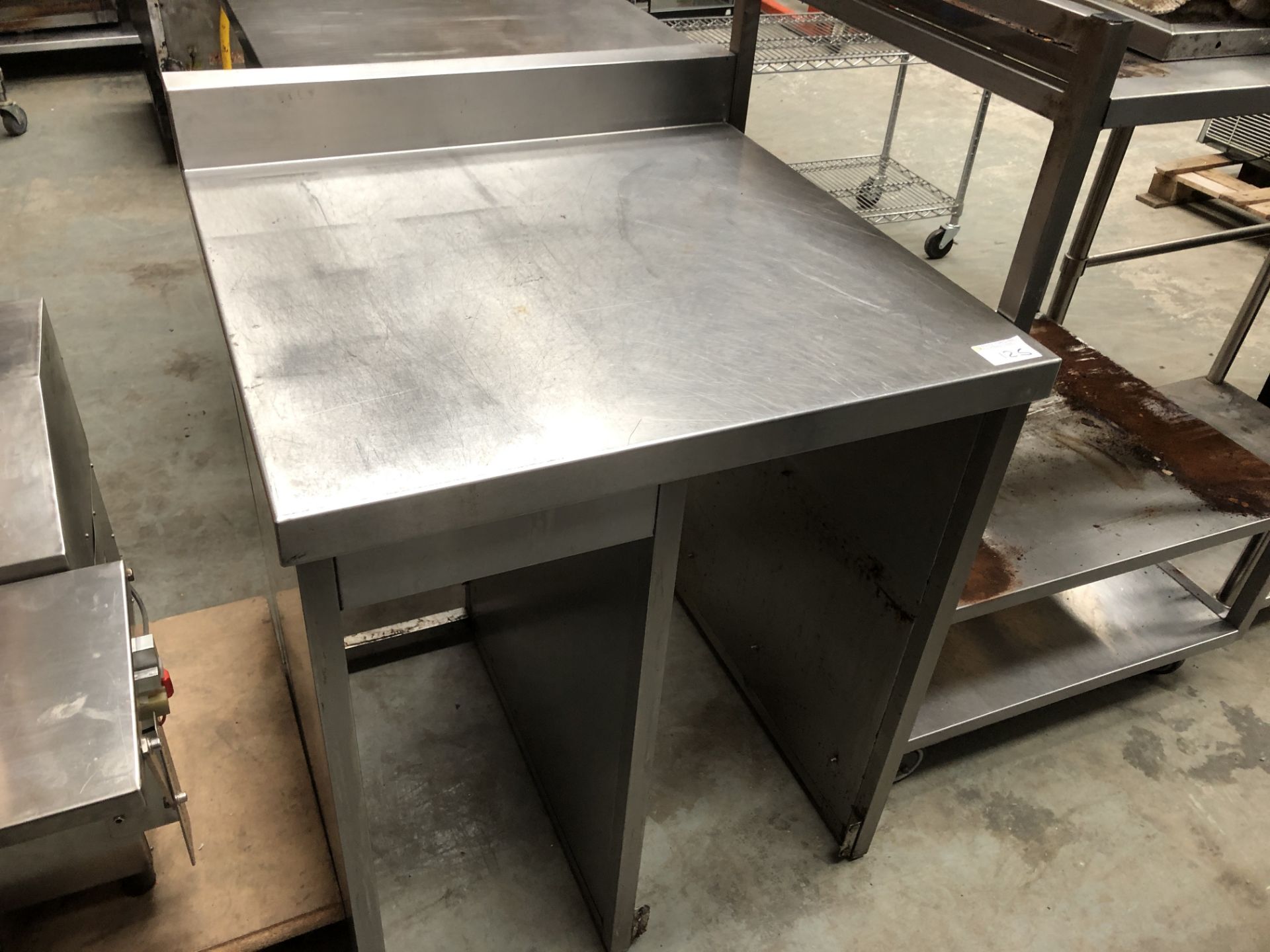 Stainless Steel Worktop and Stand