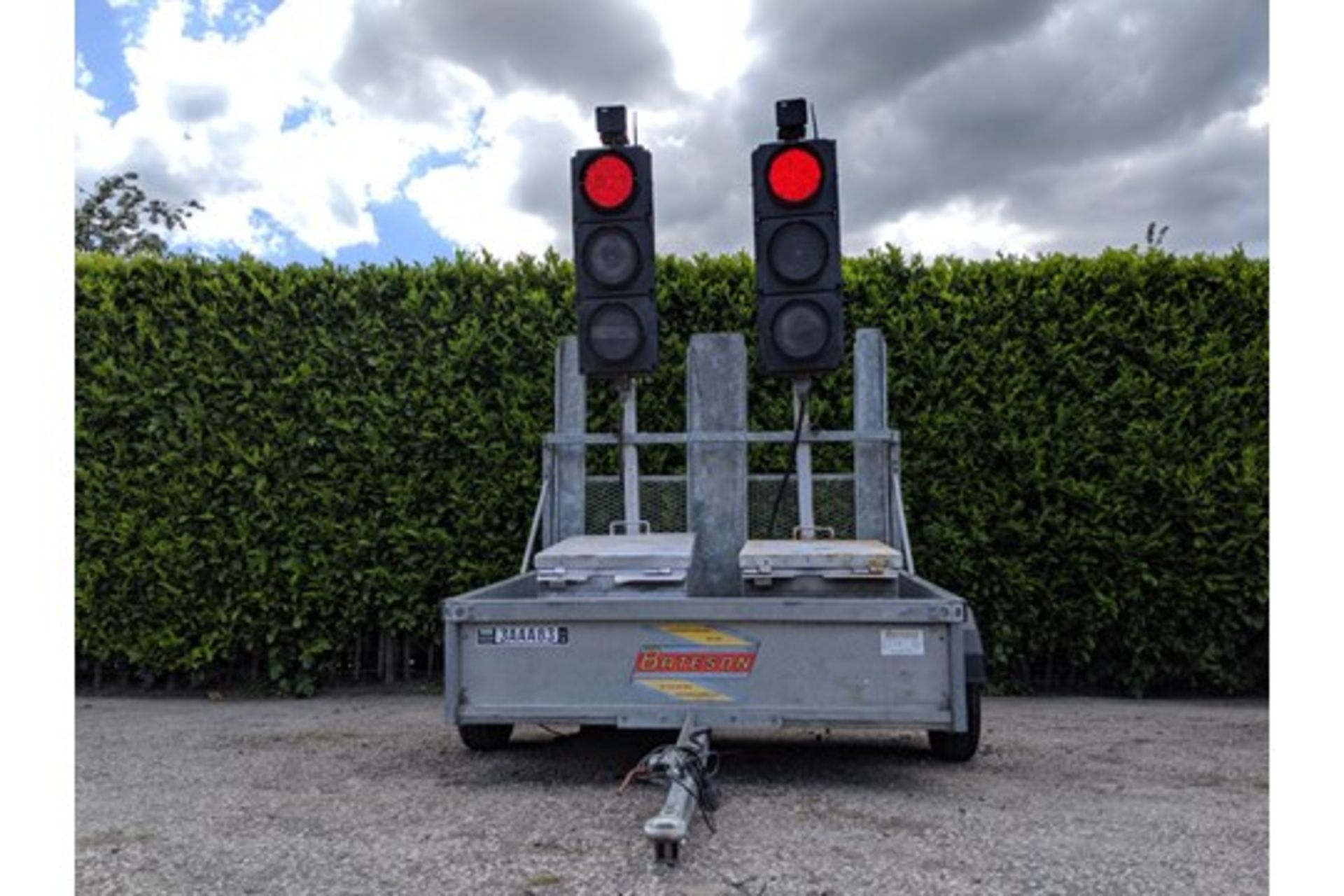 2010 Trailed SRL Radiolight 2way portable traffic lights - Image 3 of 11