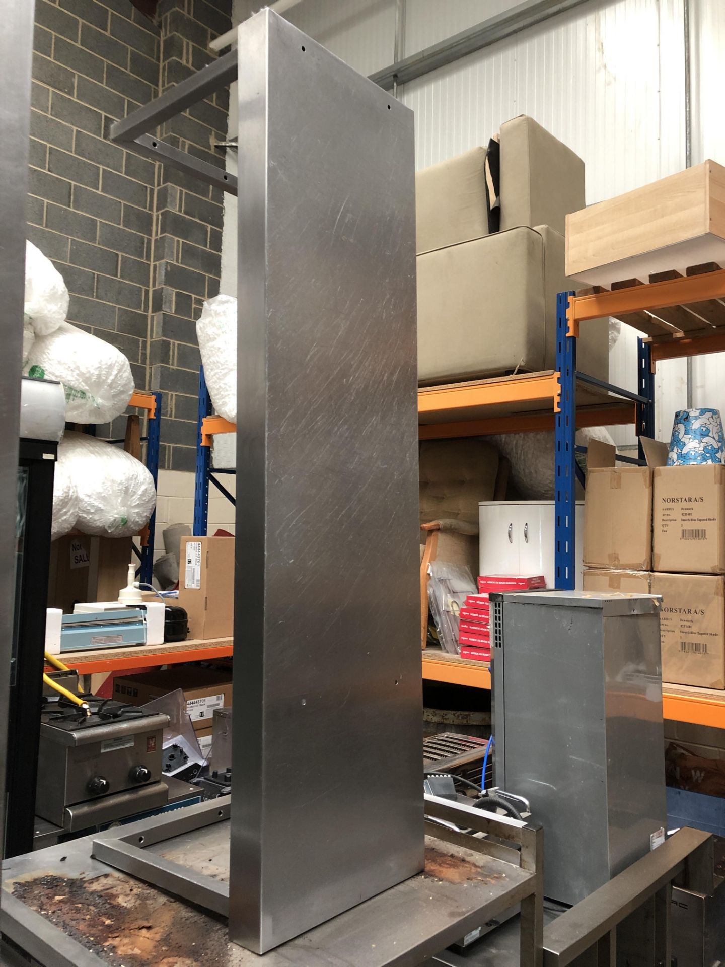 Stainless Steel Overshelf