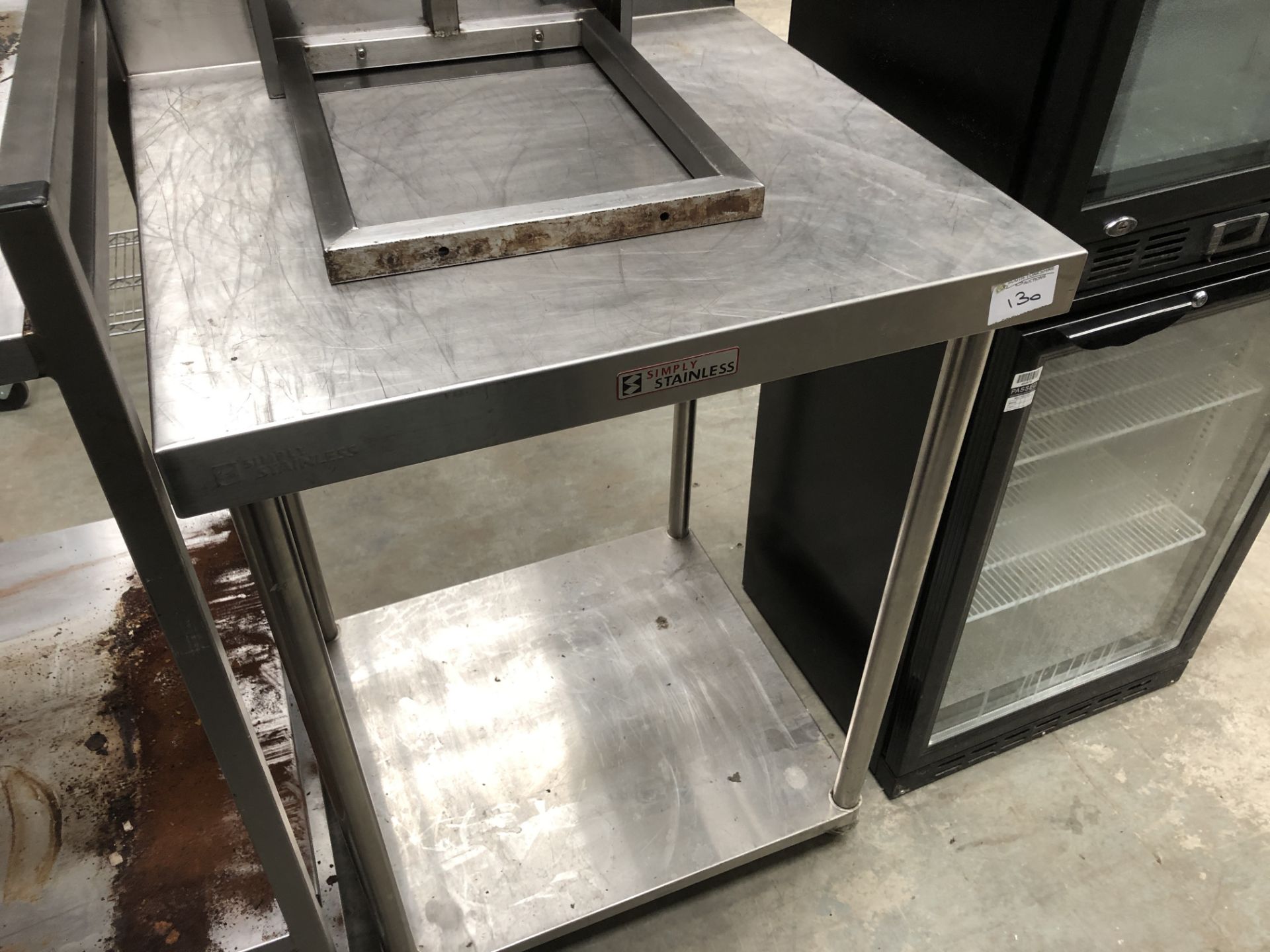 Stainless Steel Table with Undershelf