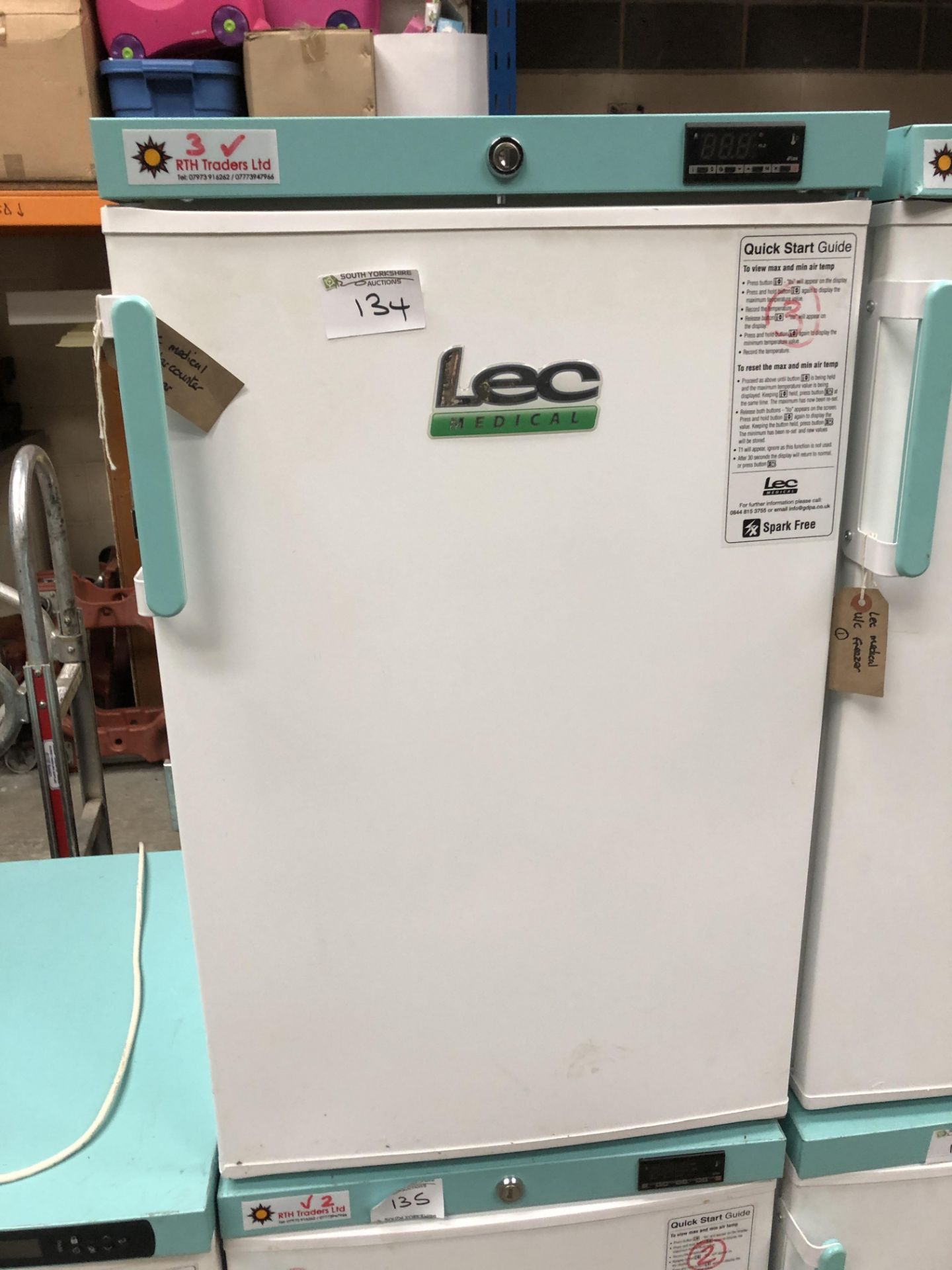 Lec Commercial Freezer