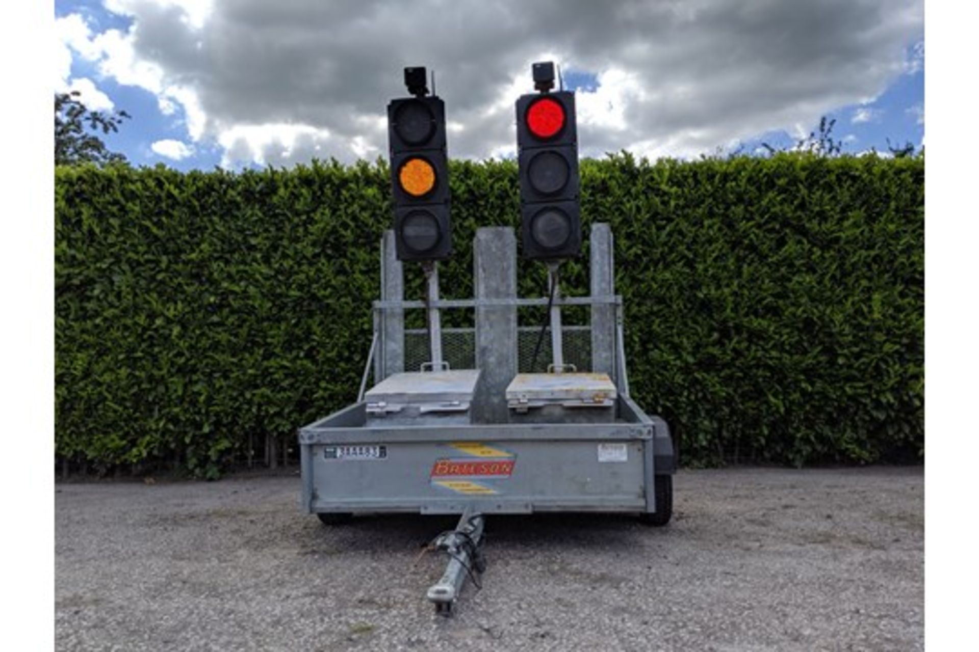 2010 Trailed SRL Radiolight 2way portable traffic lights - Image 4 of 11