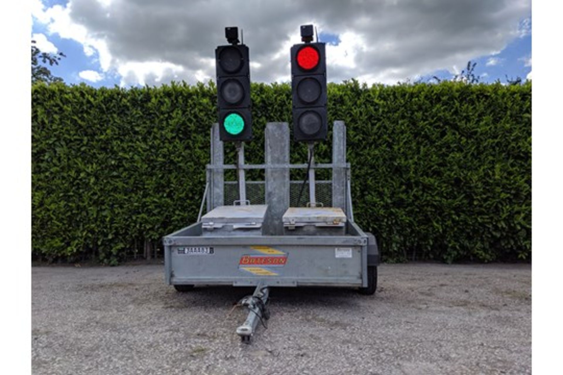 2010 Trailed SRL Radiolight 2way portable traffic lights