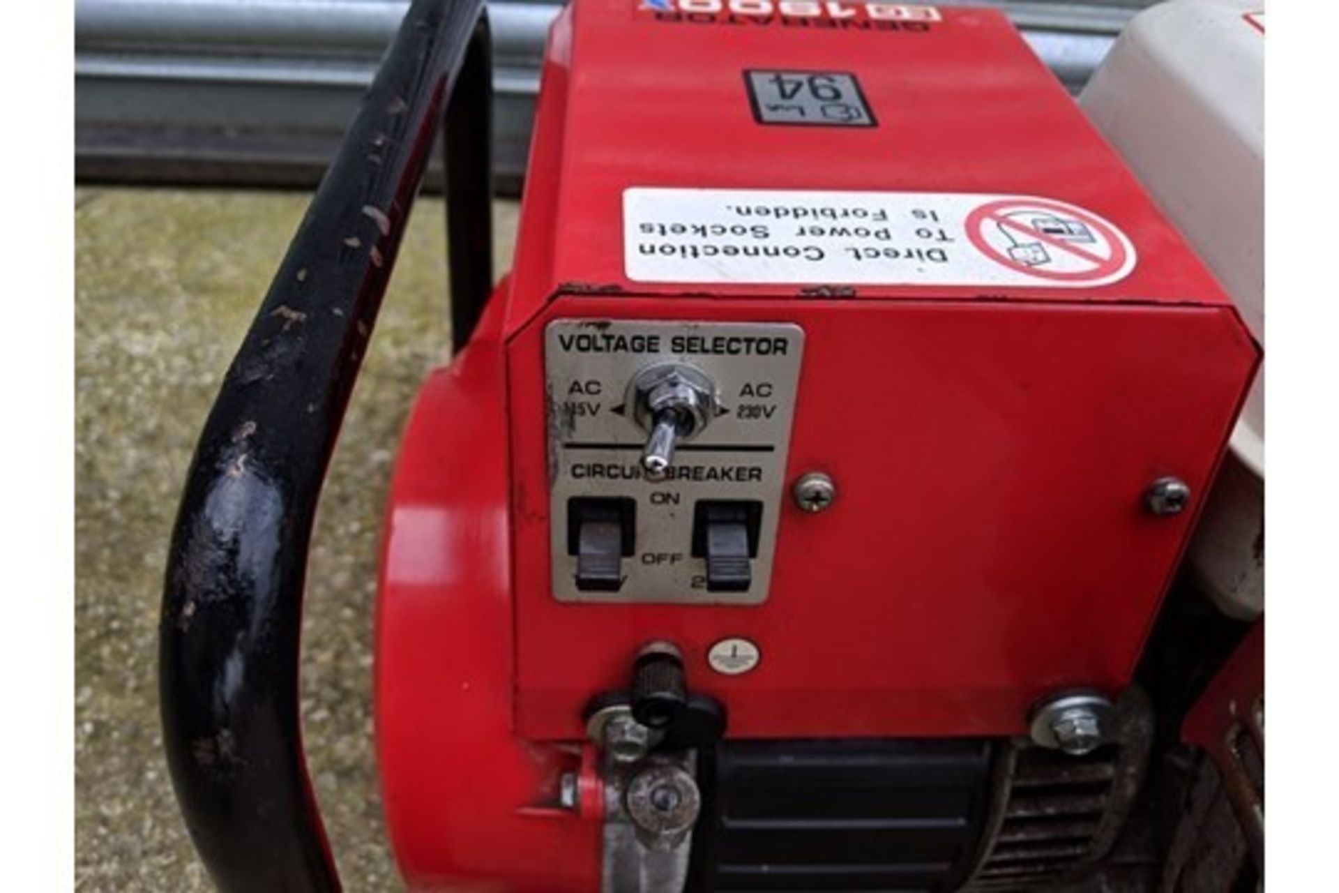 Honda EG1900X 1.9Kva Petrol Generator200 - Image 3 of 5