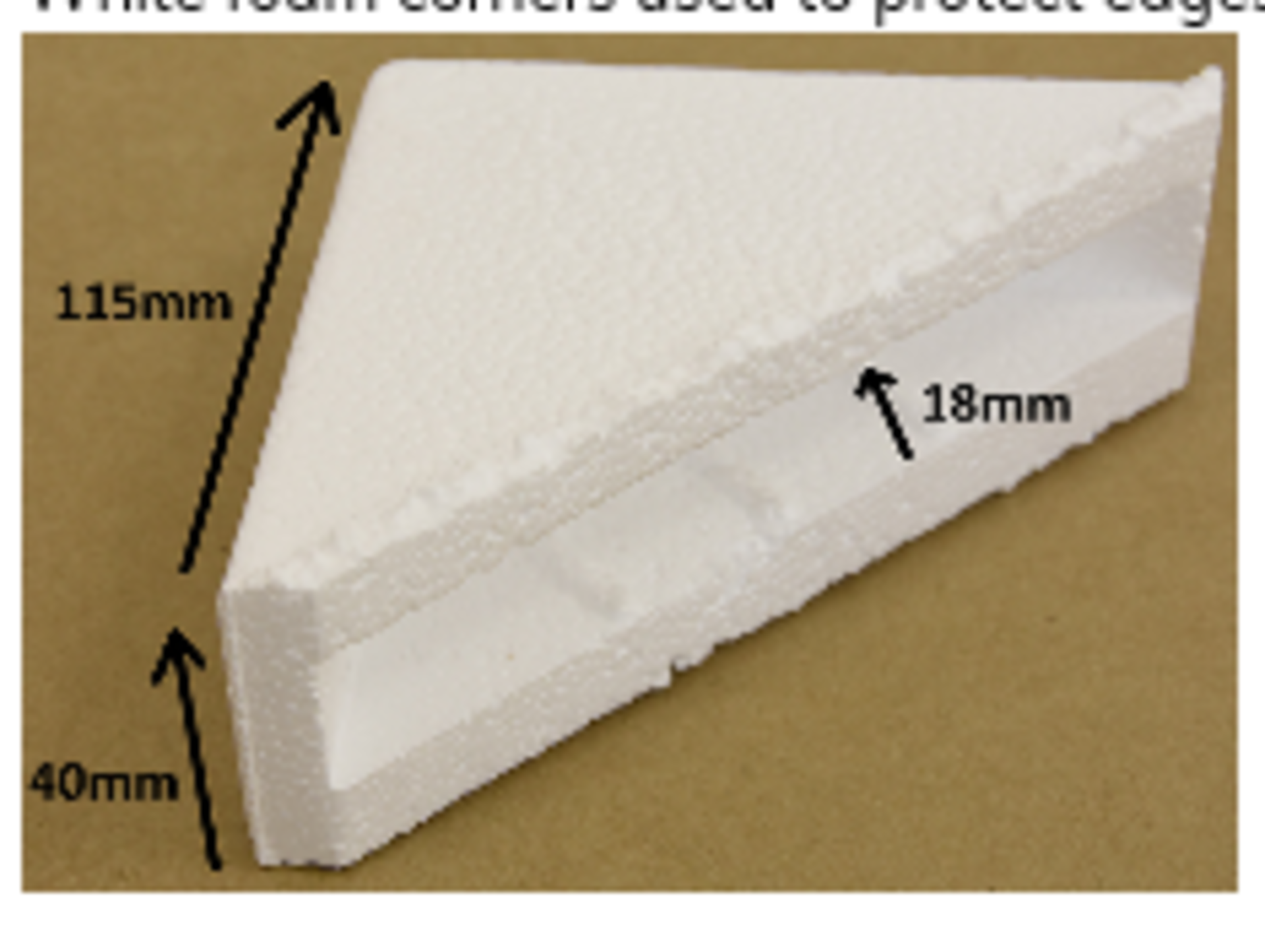 EPS (Polystyrene) Corner Protectors 1 x Pallet