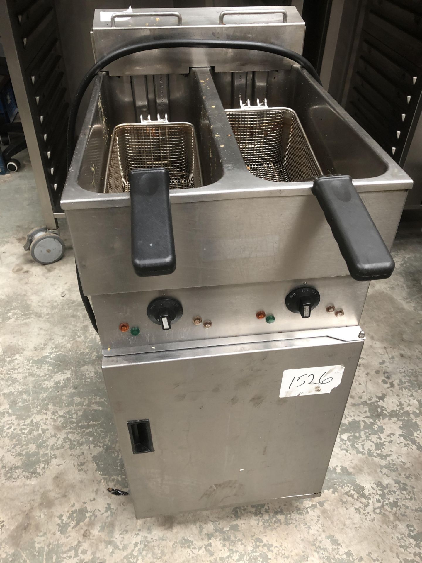 Valantine Double Electric Fryer