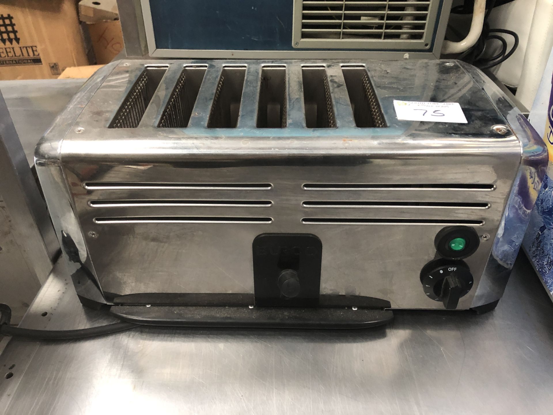 Burco 6 Slot Toaster