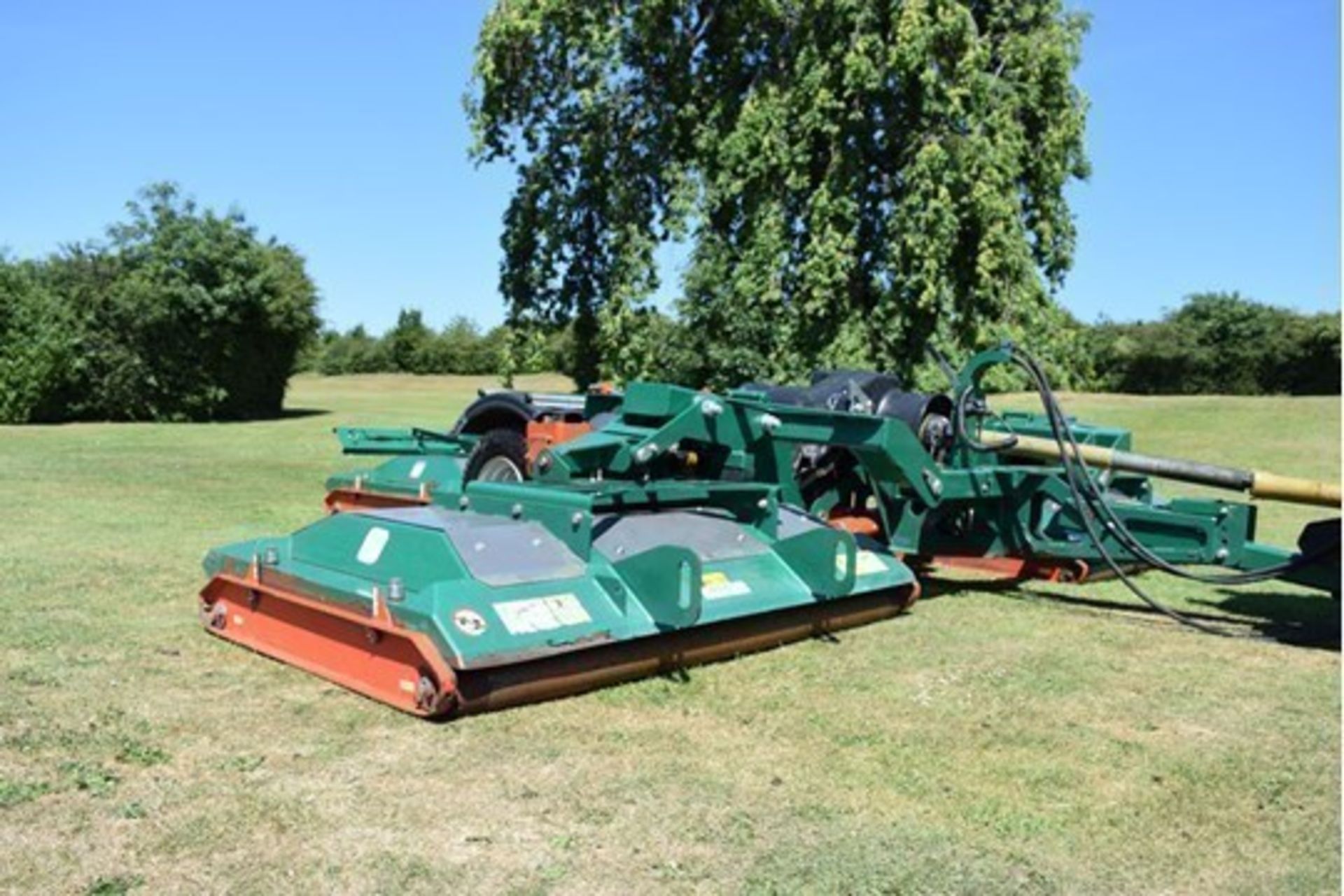 2014 Wessex RMX500 Tri Deck Roller Mower - Image 4 of 11