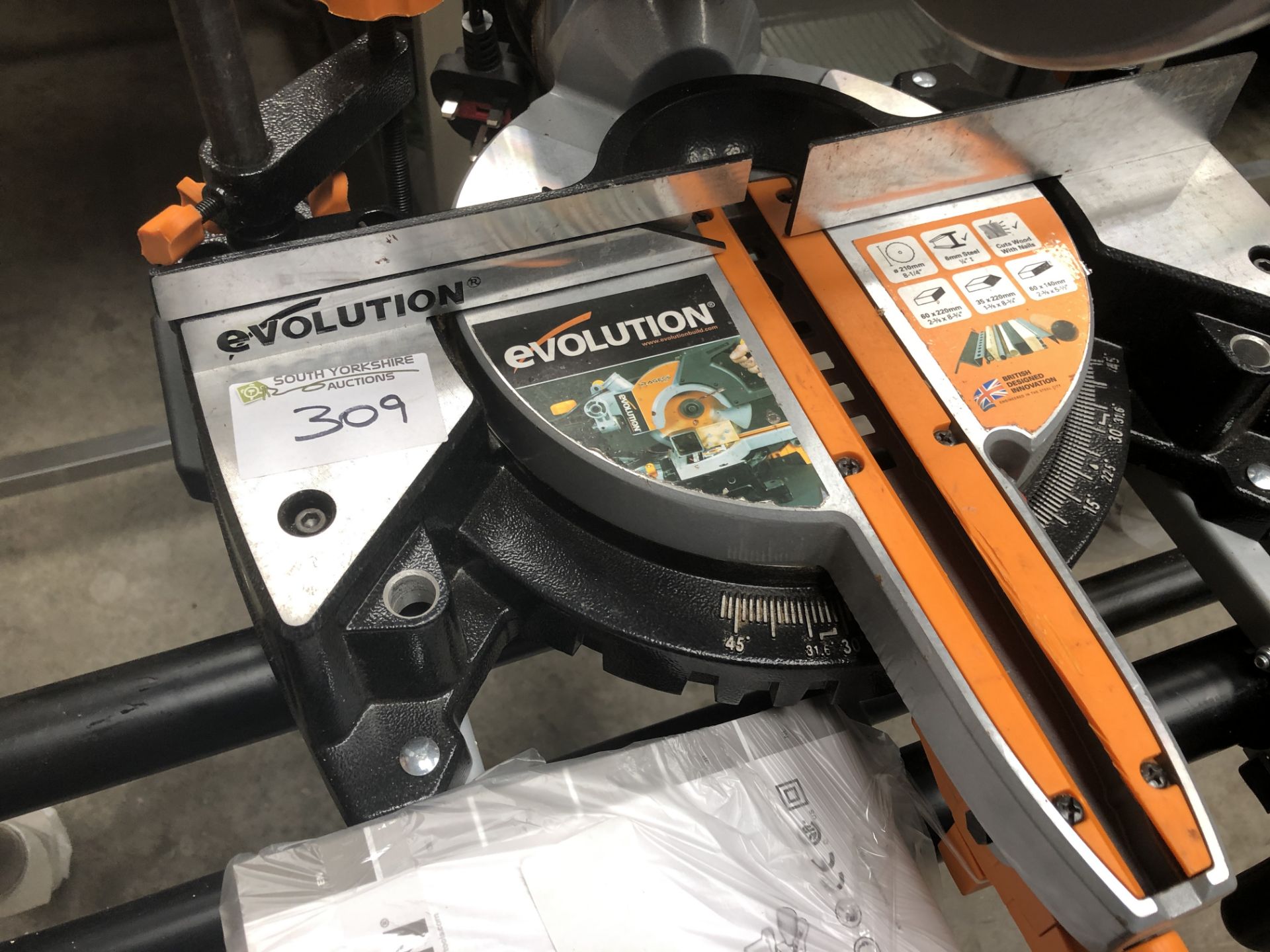 Evolution Table Saw, on Stand - Image 2 of 5