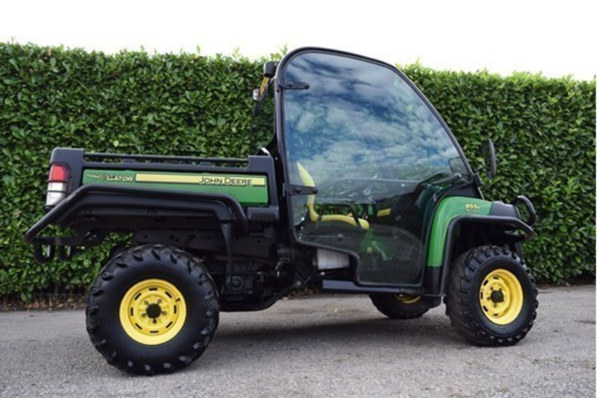 2013 John Deere Gator 855D Diesel Utility Task Vehicle With Cab - Image 4 of 9