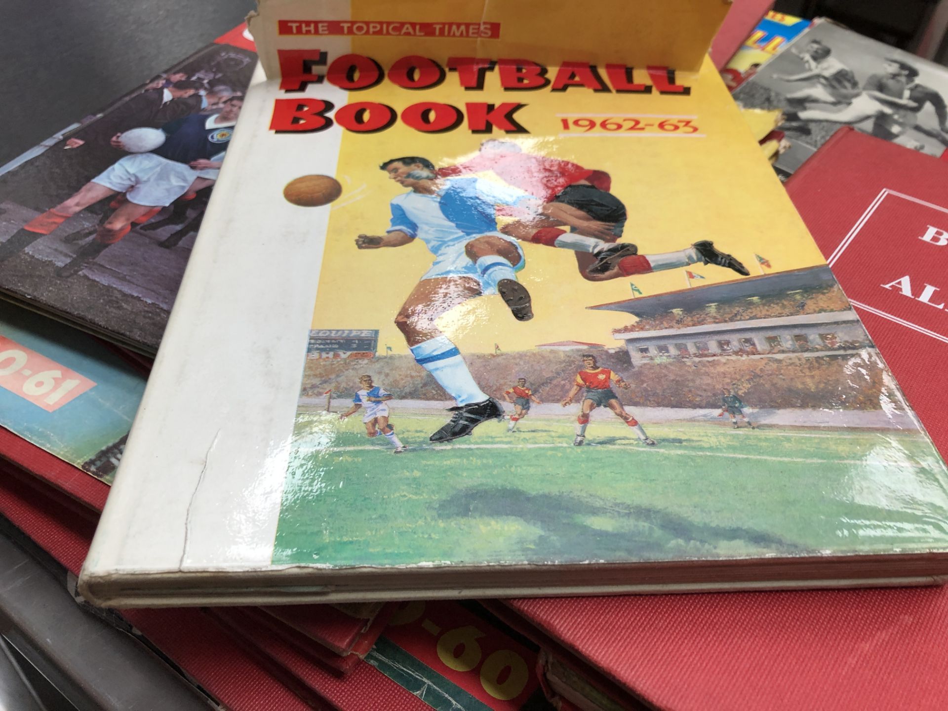 Very Large Quantity of Football Books Over 50 Years Old - Image 8 of 9