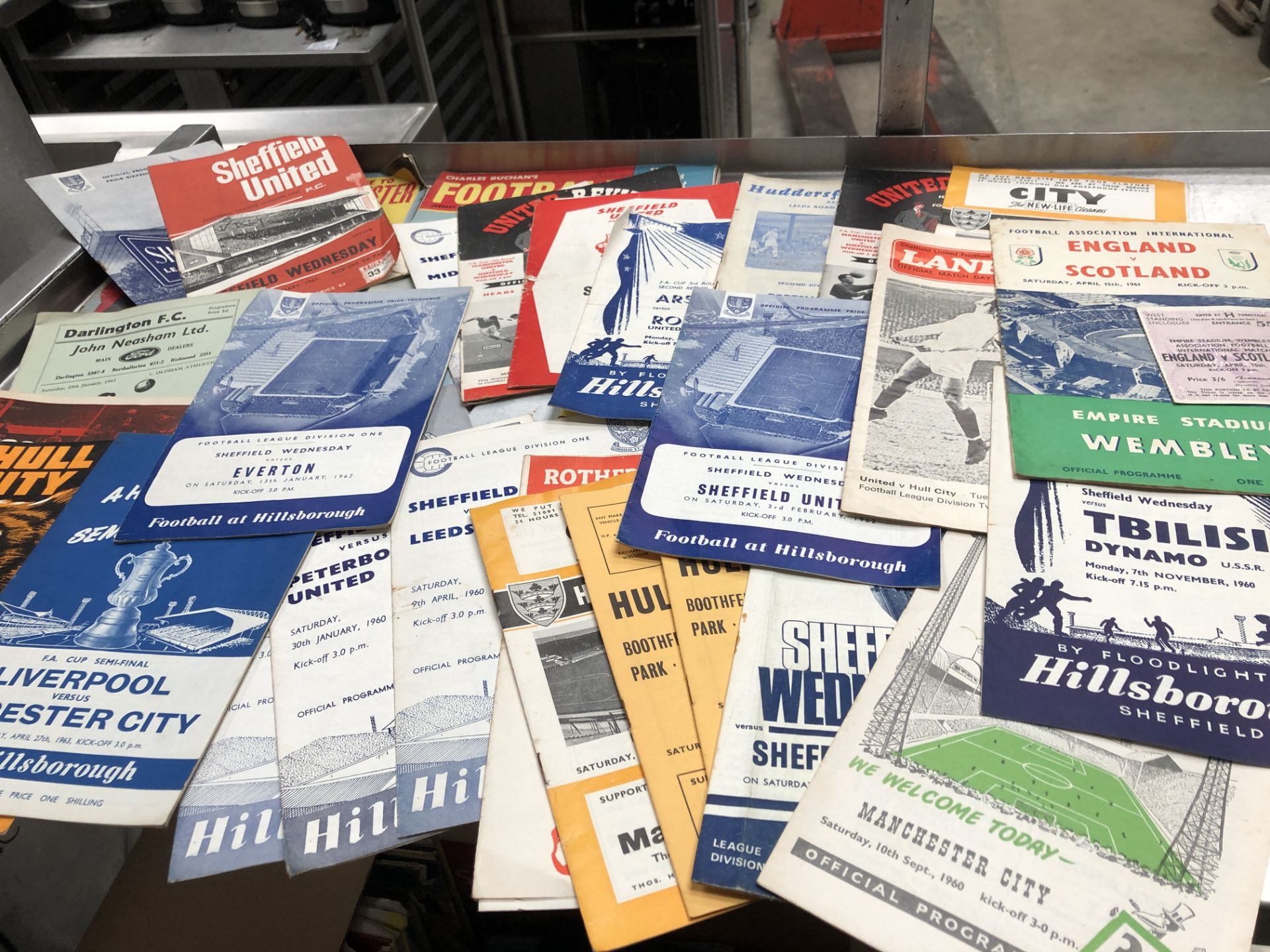 Various Football Programs, Over 50 Years Old