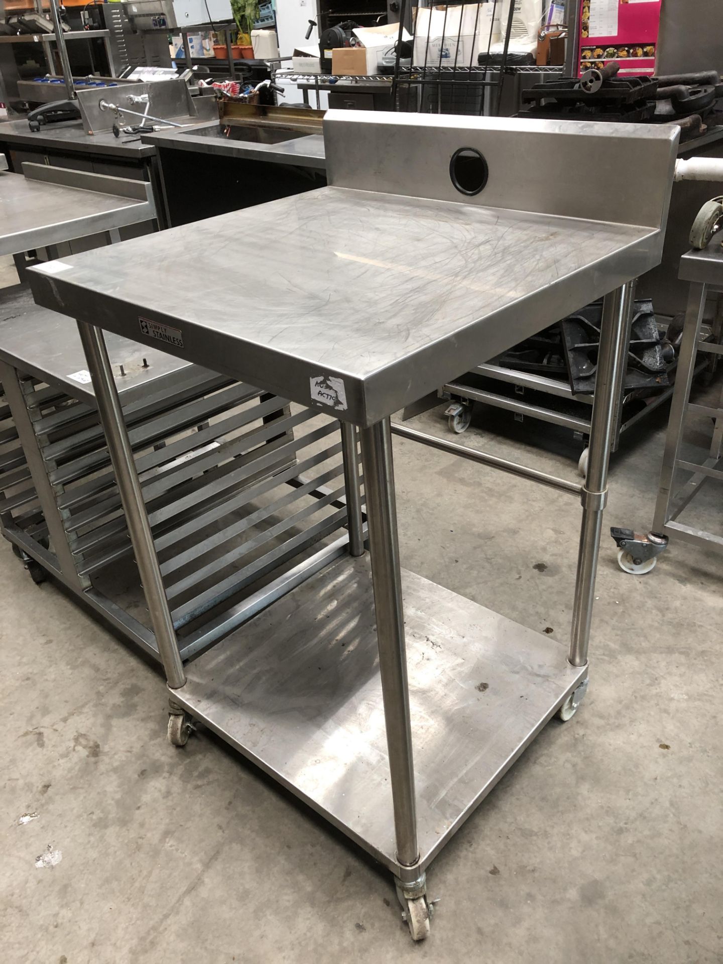 Stainless Steel High Table