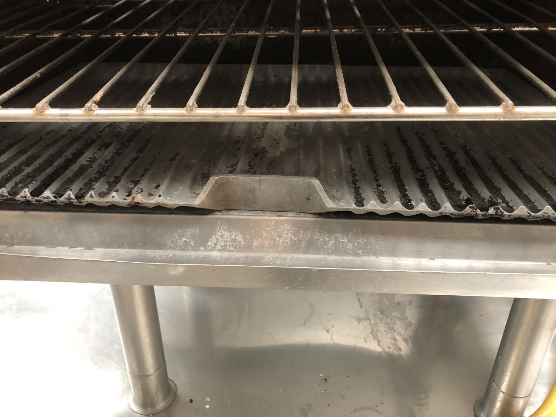 Falcon Dominator Salamander Grill Fixed To Stainless Table - Image 9 of 11