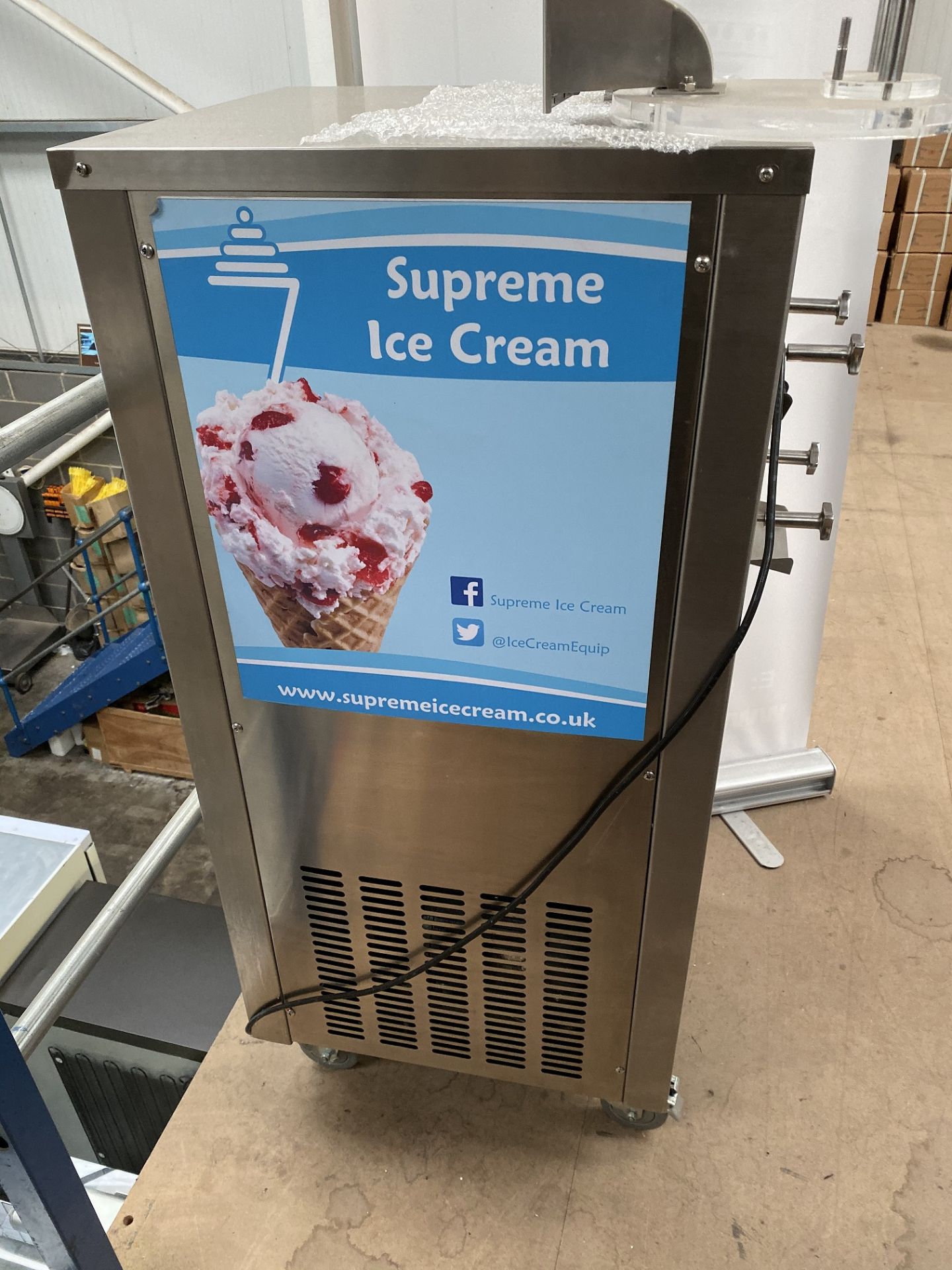 Supreme Ice Cream Machine Model SB2 Batch Freezer - Image 4 of 5