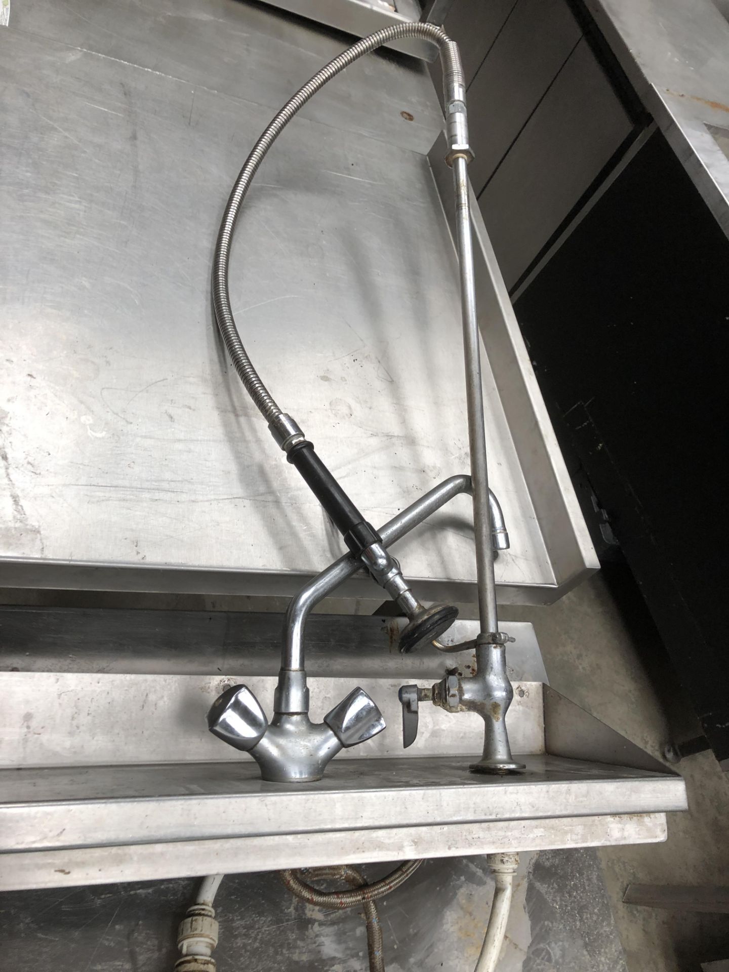Wall Mounted Dishwasher Spray Arm with Taps