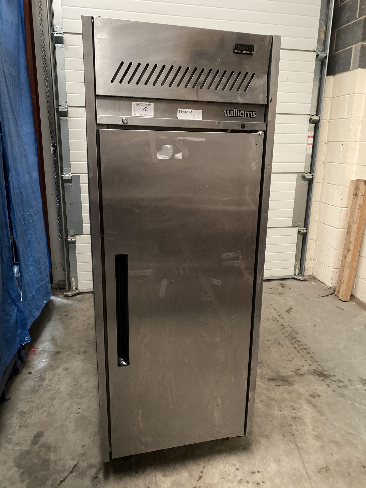 Williams Upright Single Door Fridge