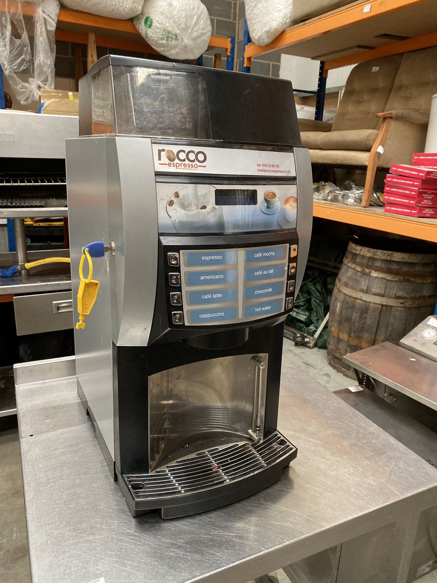 Rocco Bean to Cup Coffee Machine