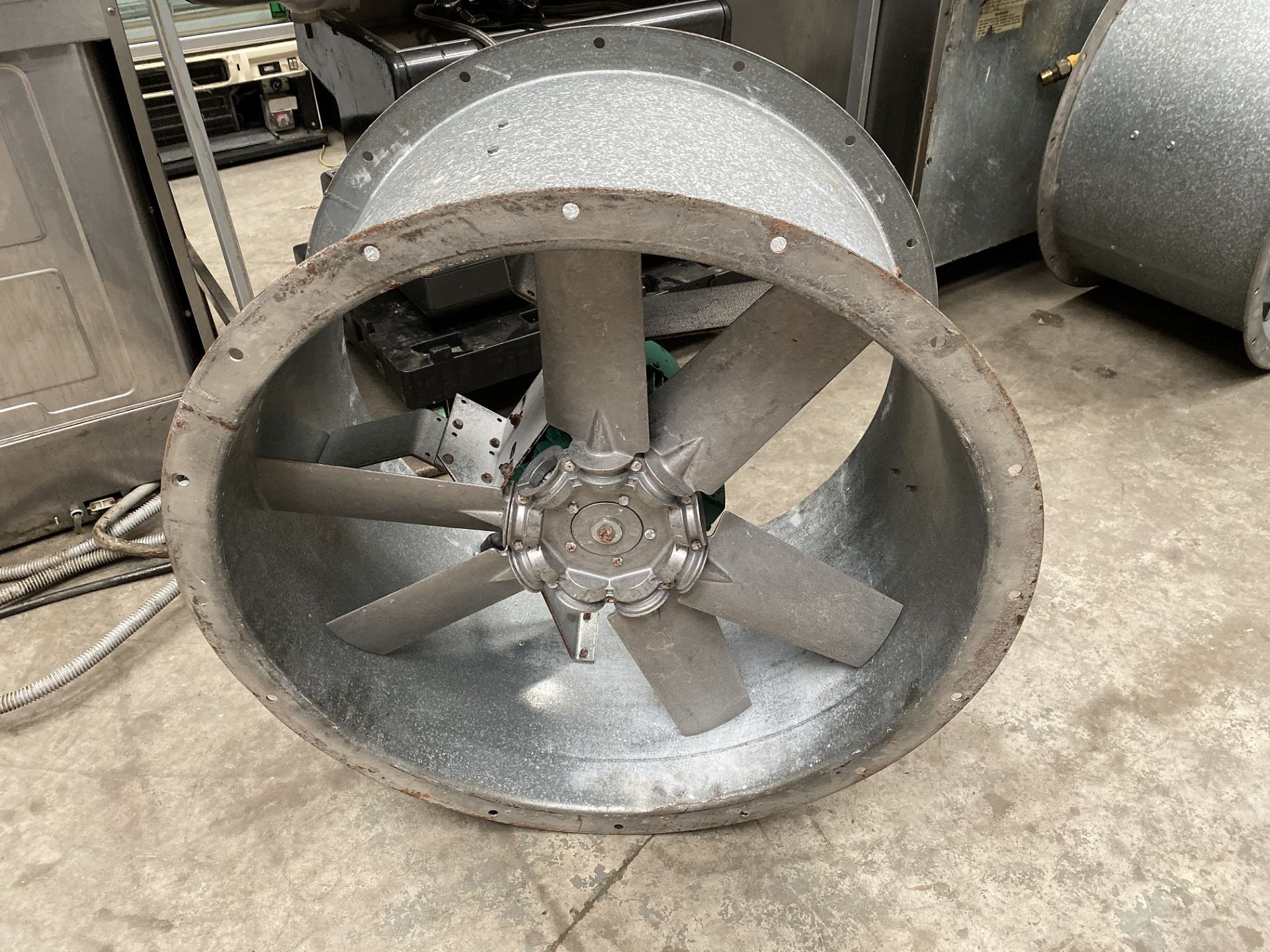 Nu Aire Extraction Fan 800 mm Diameter on Outside