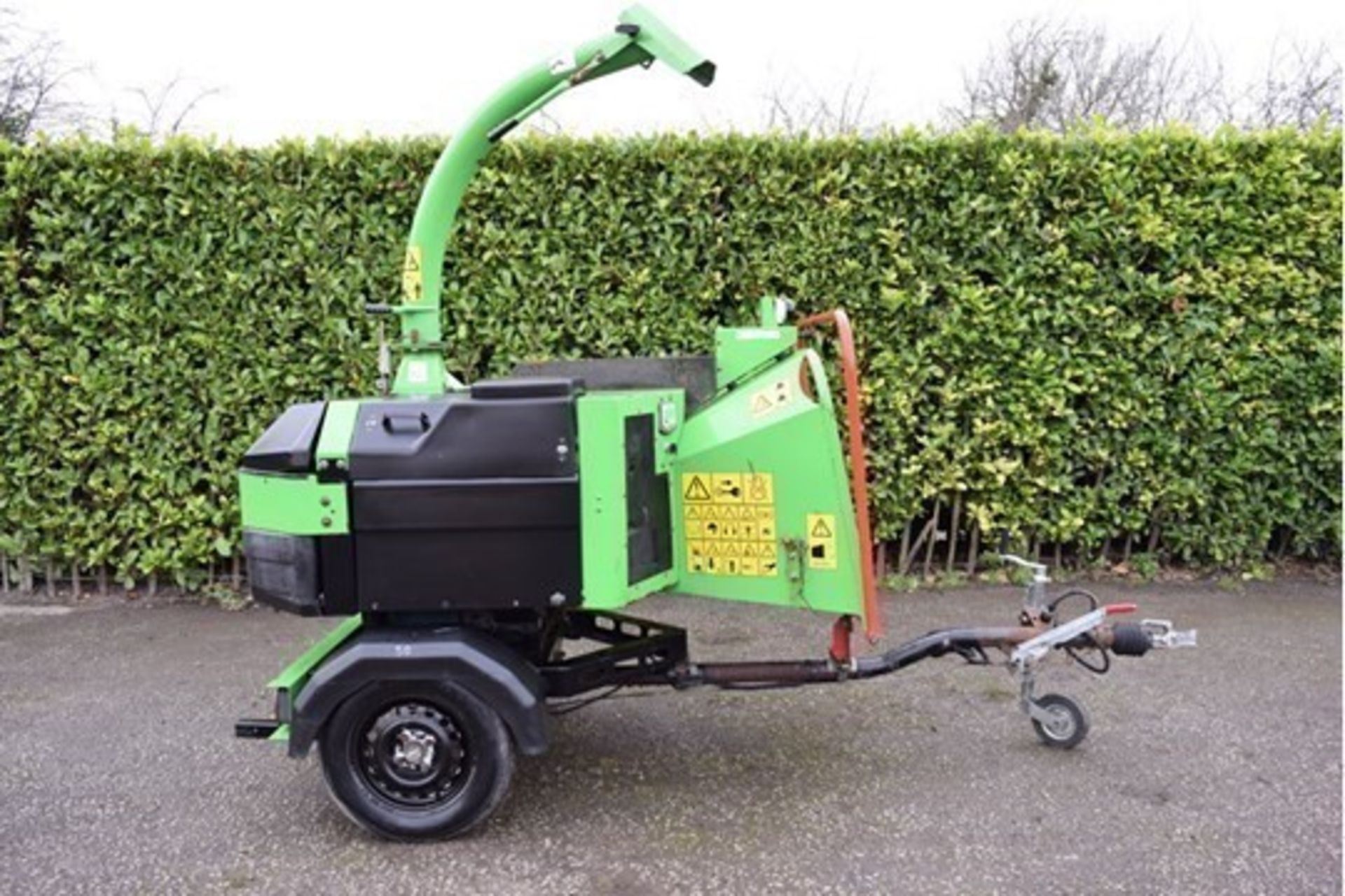 2010 GreenMech QuadChip 160 6" Towable Chipper