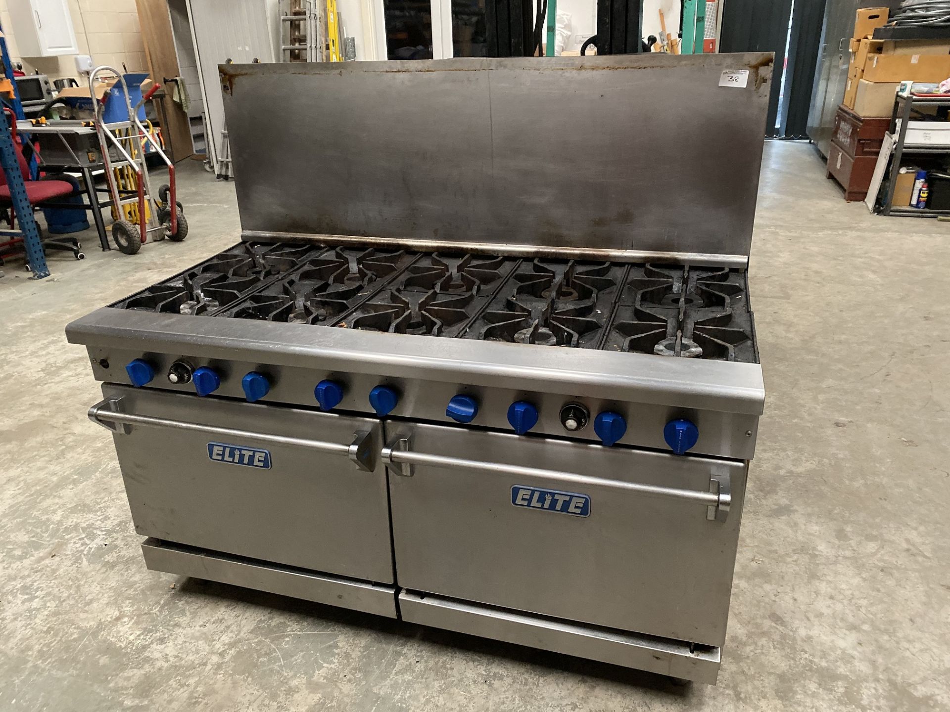 Elite 10 Burner Cooking Range with 2 Large Ovens