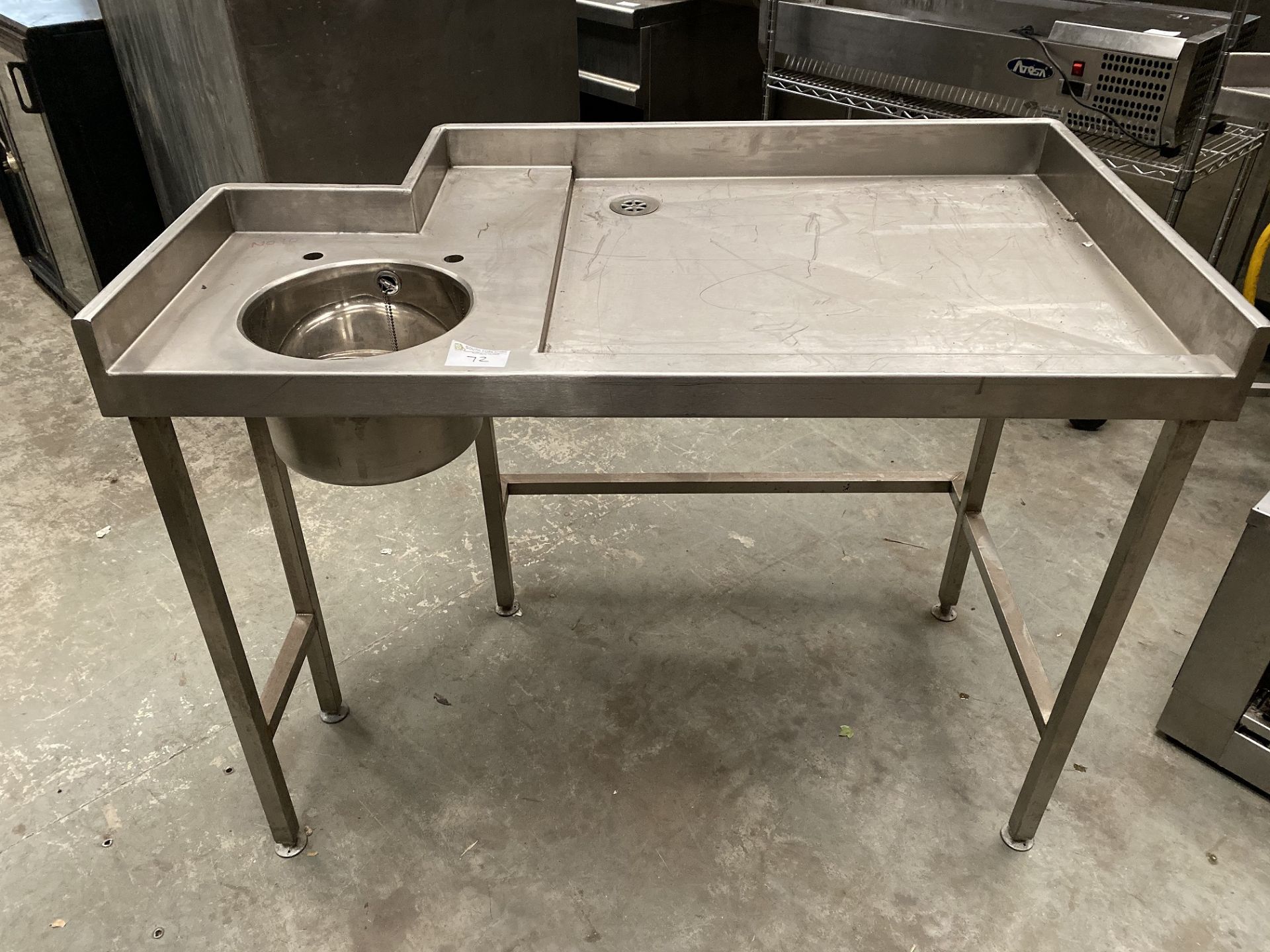 Stainless Steel Sink and Cleans Unit