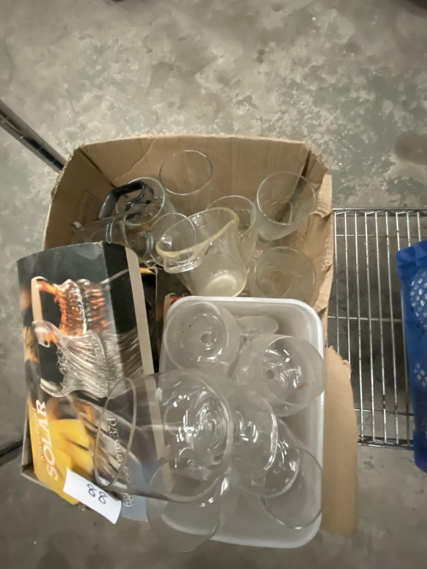 Large Box of Misc Glasses and Misc Crockery - Image 2 of 4