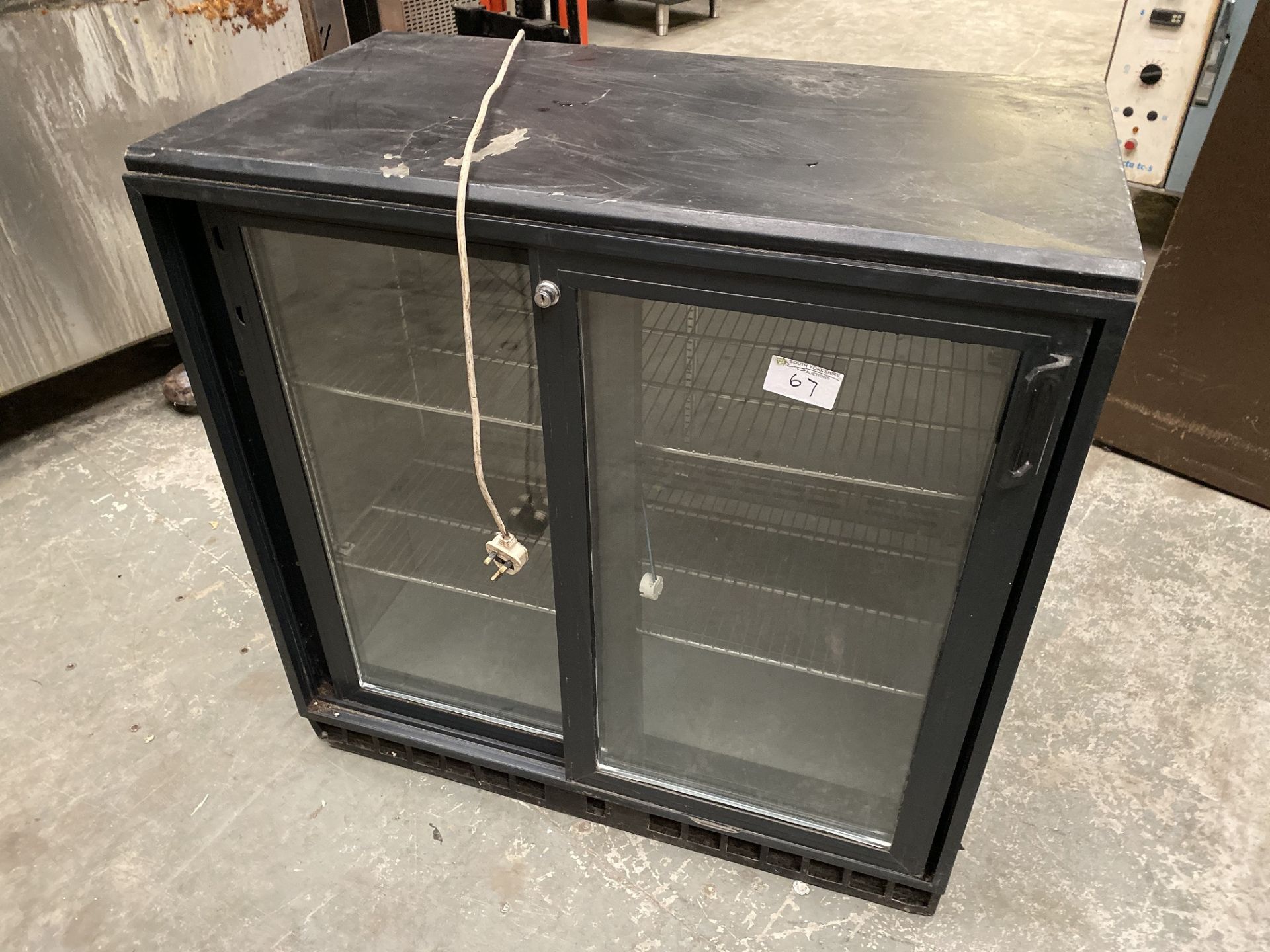 Double Door Refrigerated Bottle Cooler