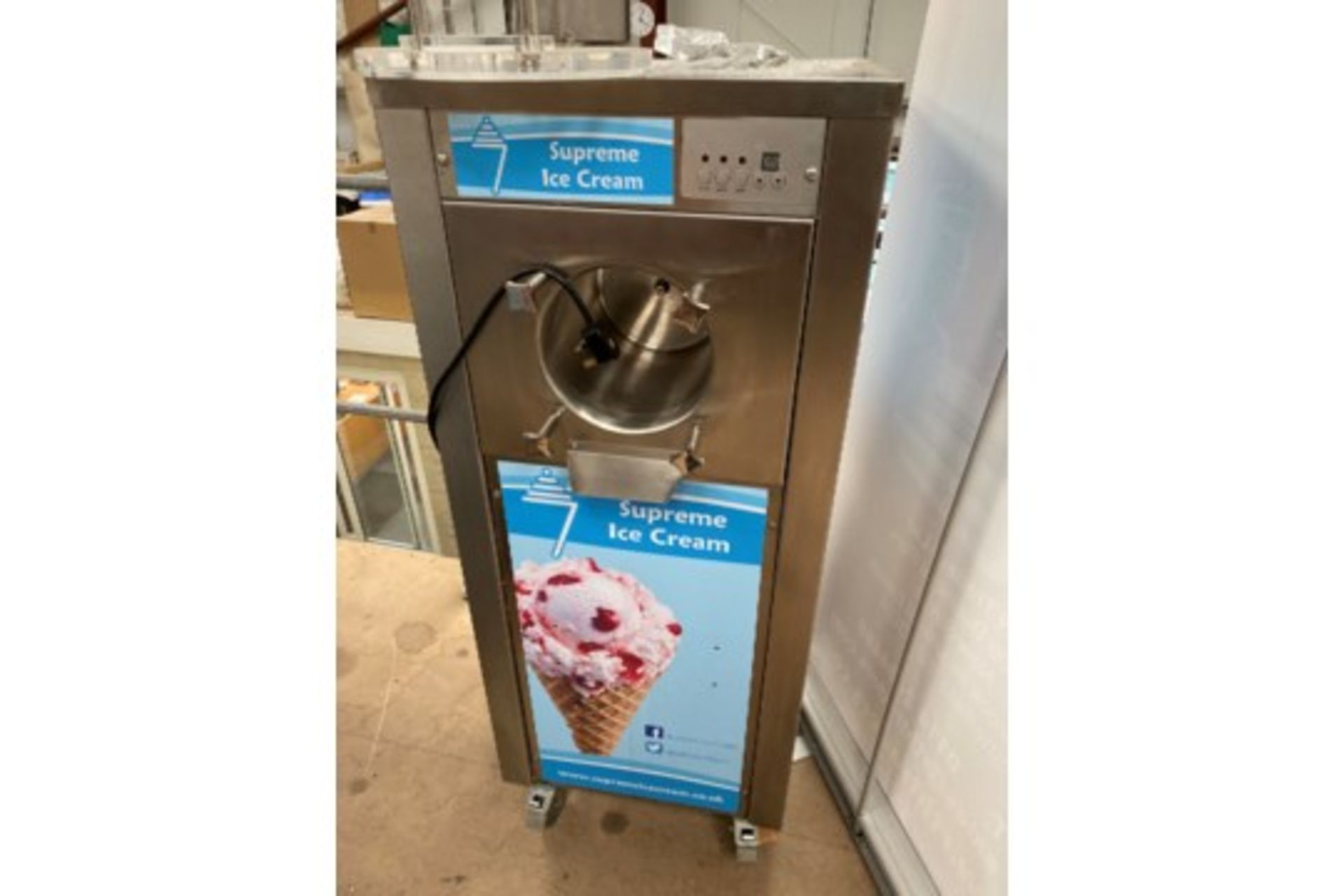 Supreme Ice Cream Machine Model SB2 Batch Freezer