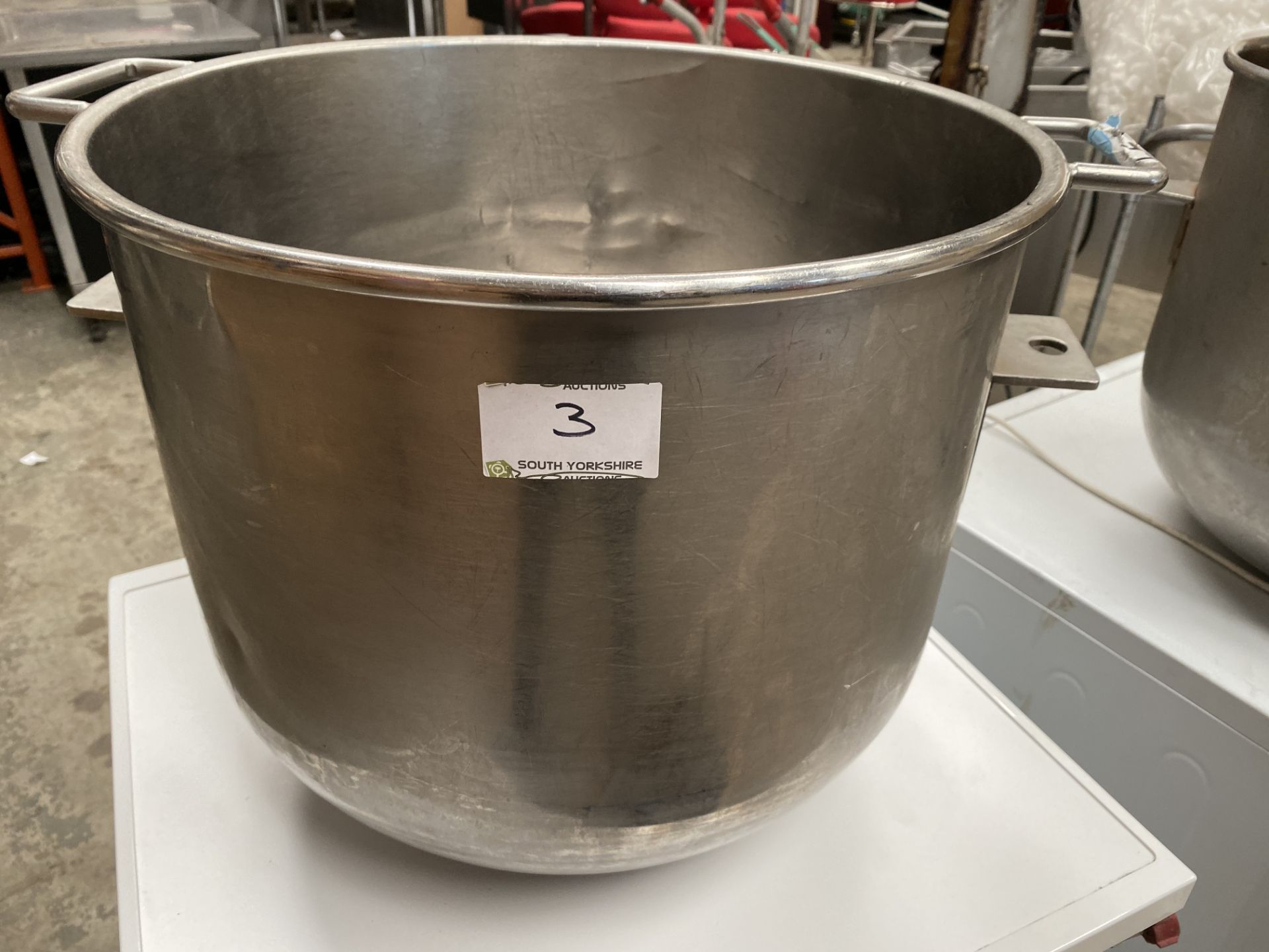 Large Stainless Steel Bowl for Mixer