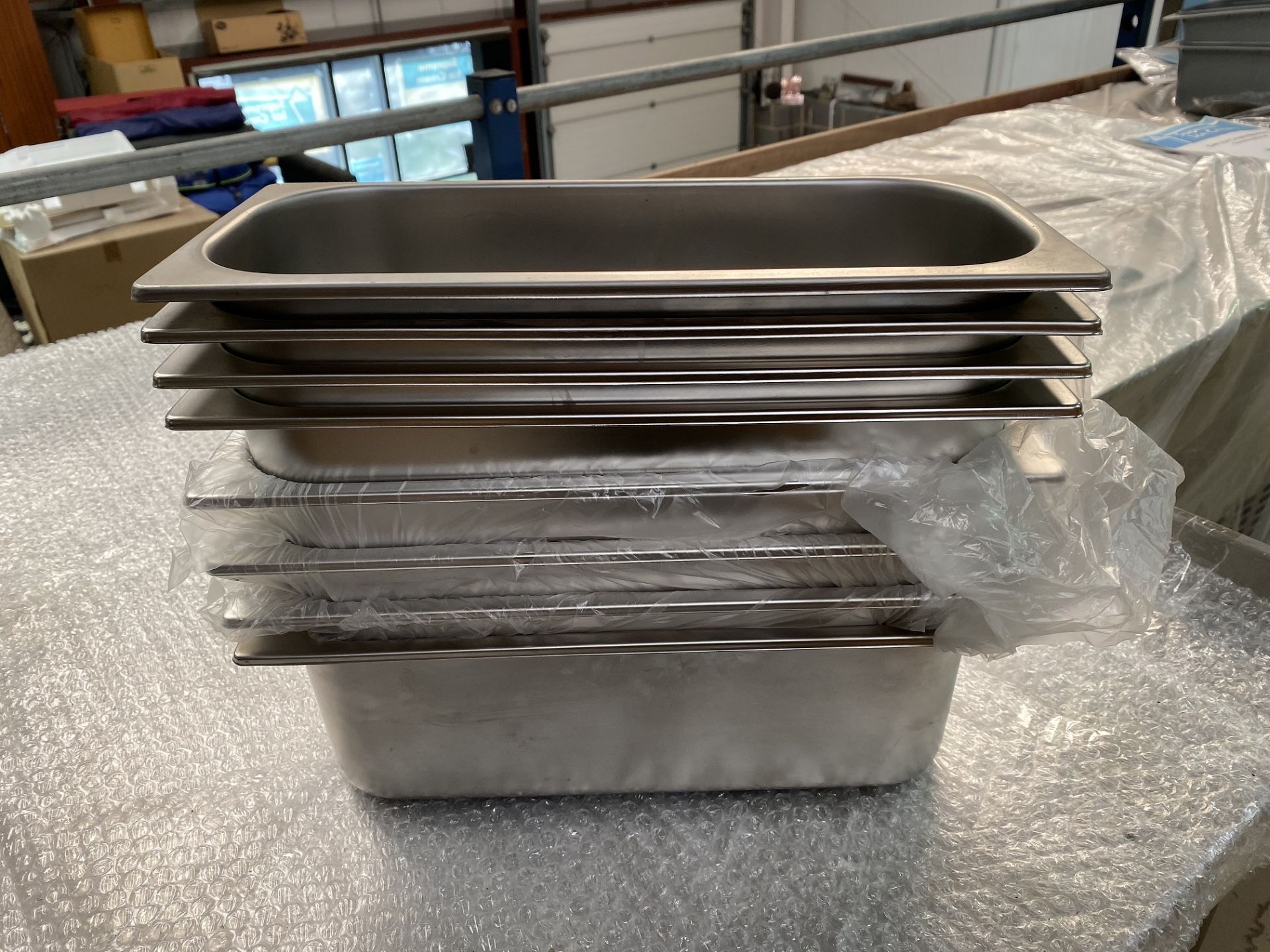 8 x New Stainless Steel Napoli 5 Litre Pans