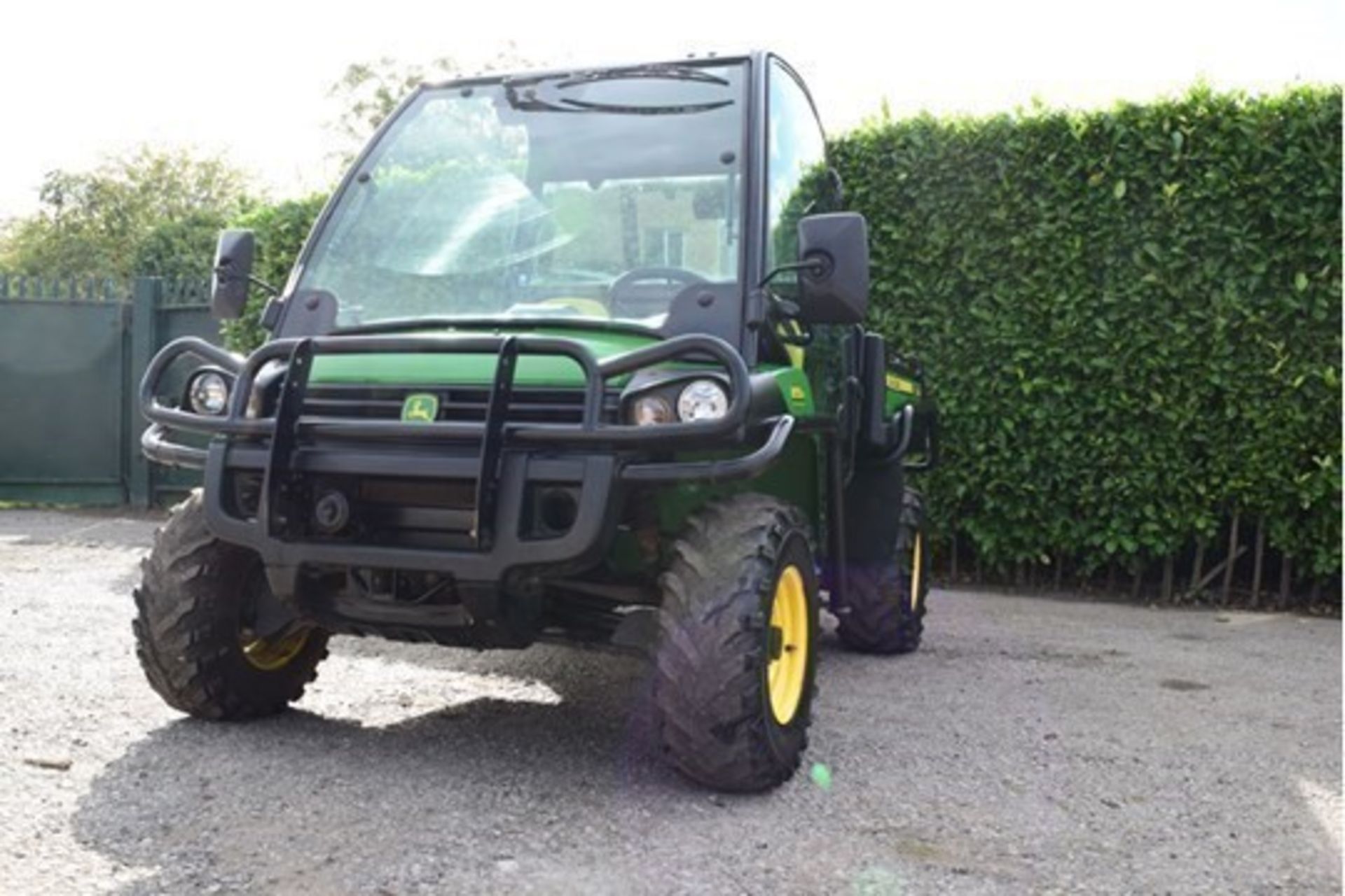 2013 John Deere Gator 855D Diesel Utility Task Vehicle With Cab - Image 4 of 9