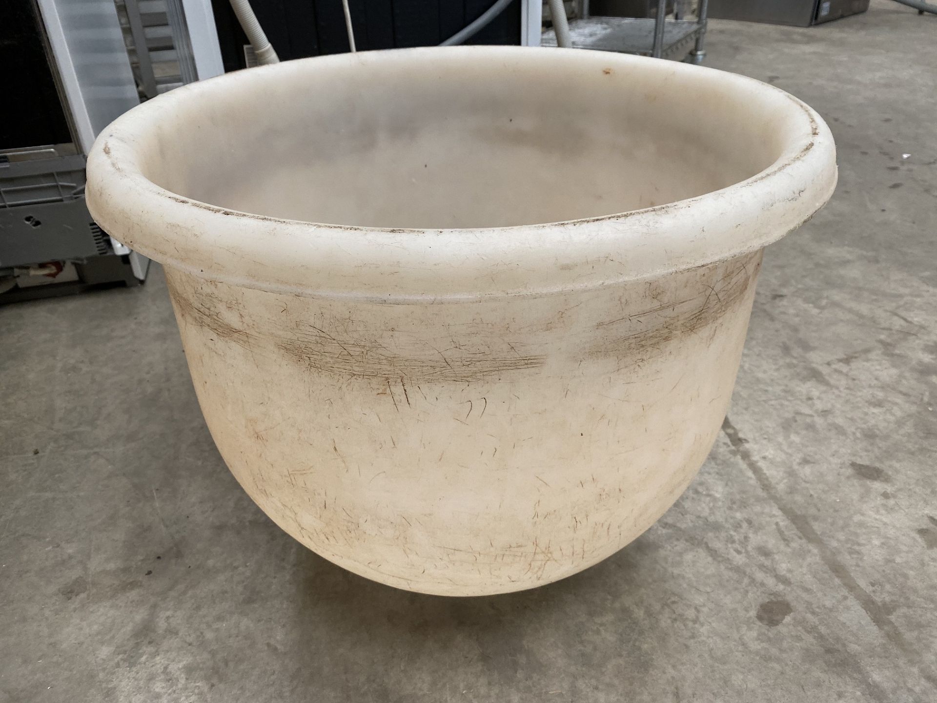 Large Plastic Bowl for Mixer