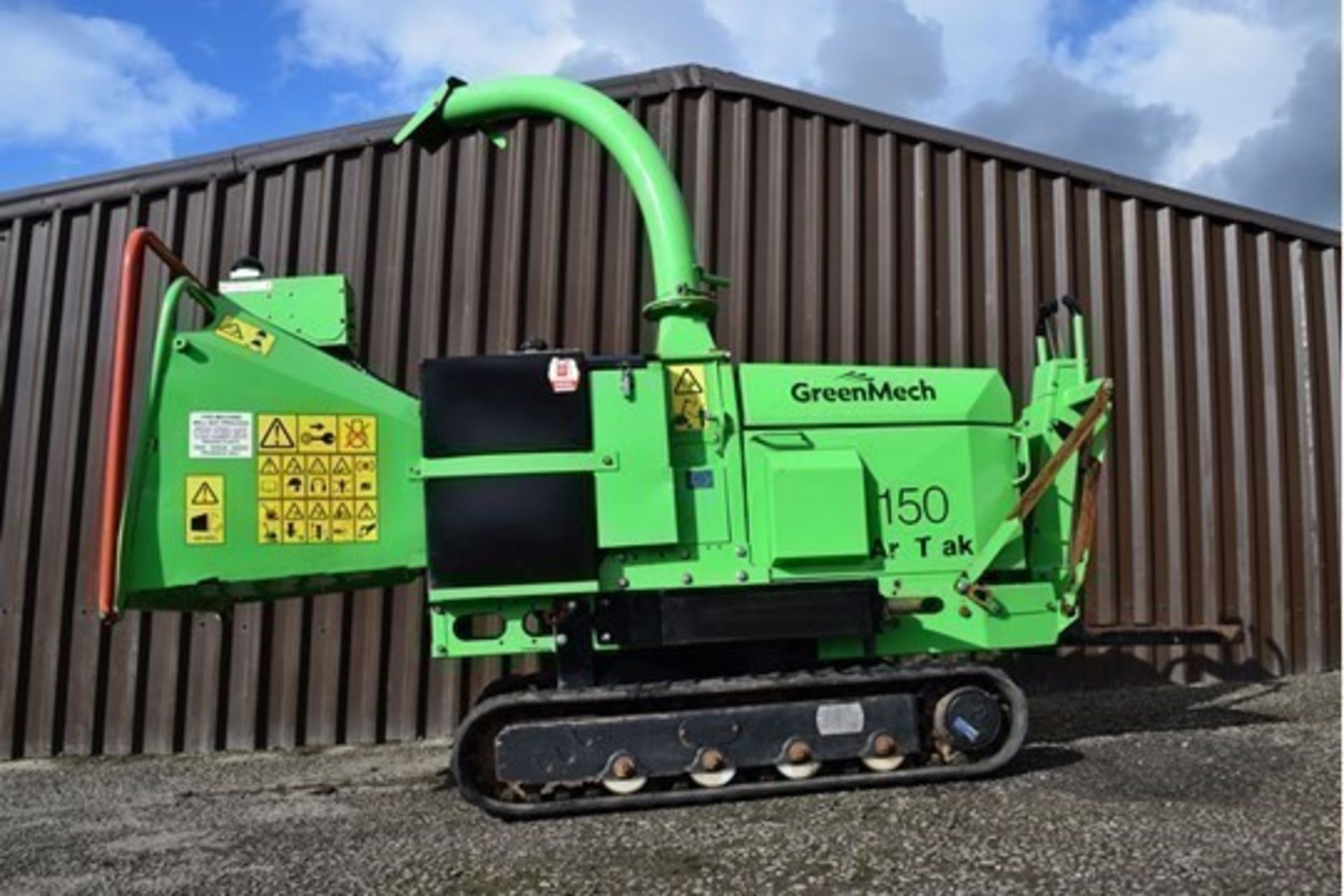 2014 GreenMech ArbTrak 150-35 6" Tracked Chipper - Image 4 of 5