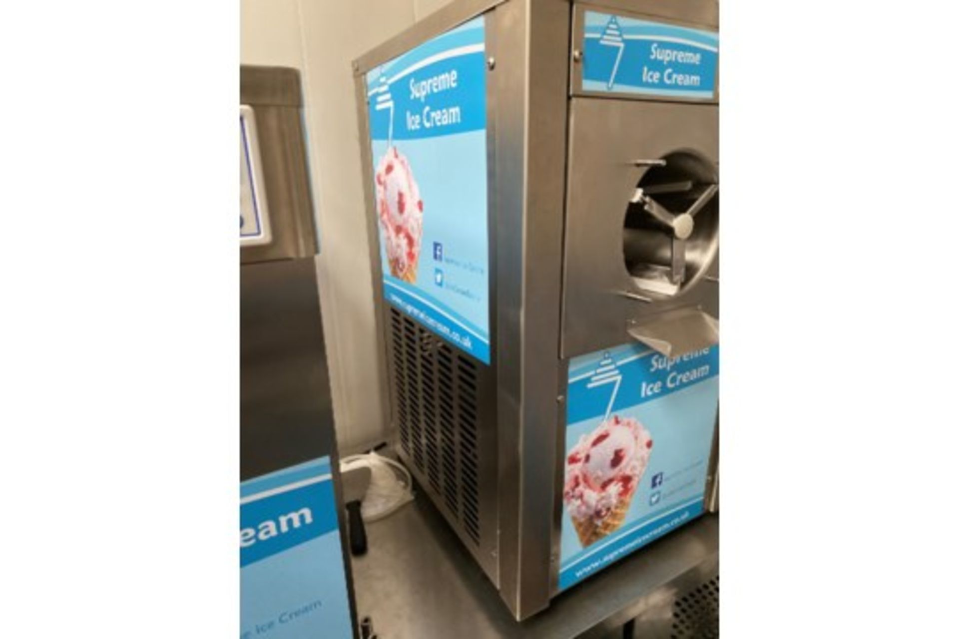 Supreme Ice Cream Machine Model SB1 Batch Freezer