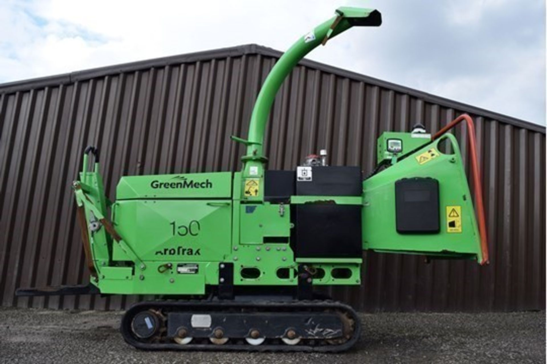 2014 GreenMech ArbTrak 150-35 6" Tracked Chipper