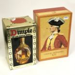 Vintage Boxed Bottle of Dimple Haig Whisky & Vintage Hennessy XO Cognac