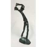 Vintage Bronze Figurine - Golf Player