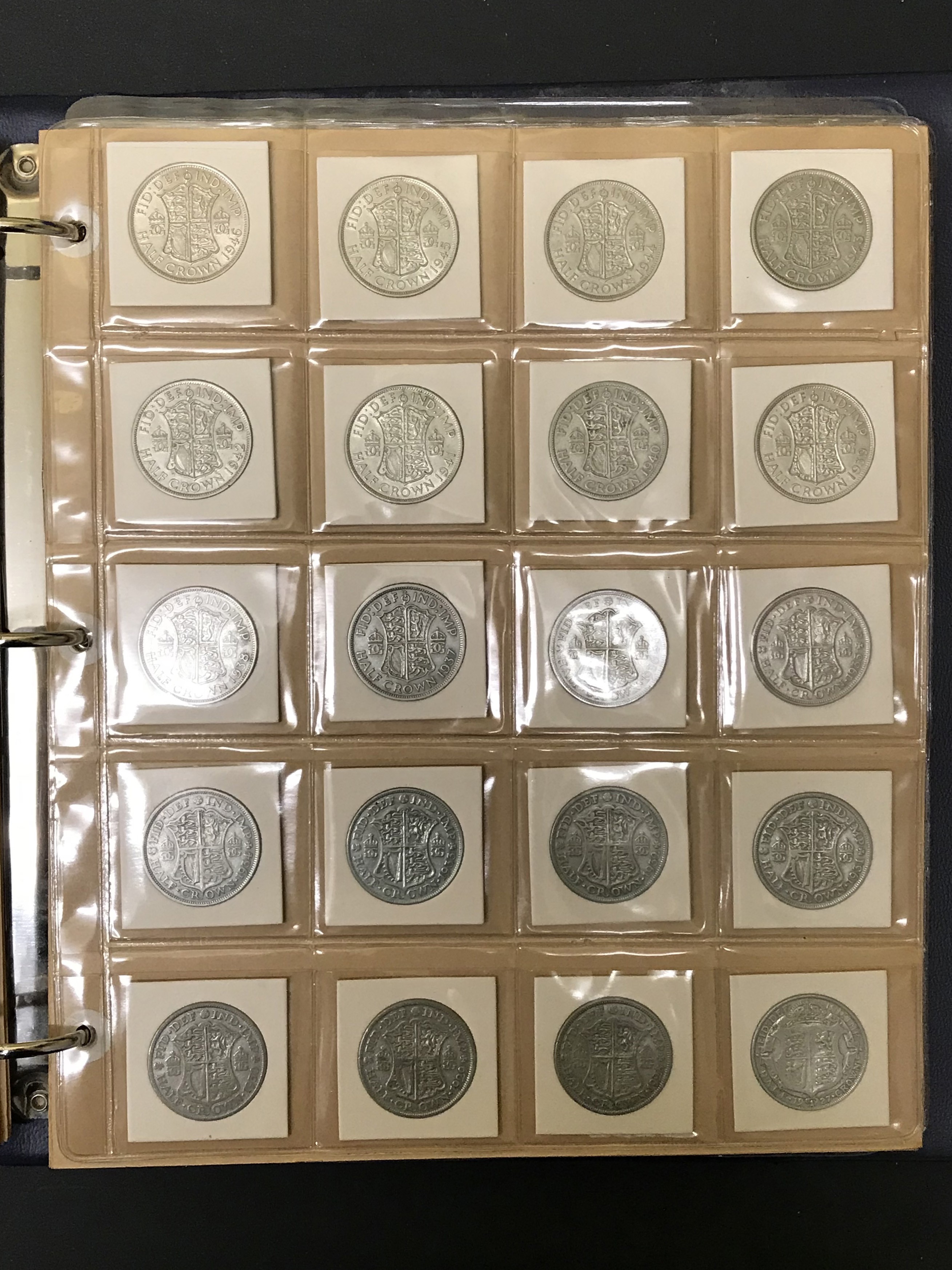5 albums of coins including silver - Image 32 of 44