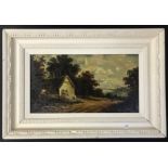 19th Century Oil on Canvas English School Signed