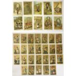 Antique Alphabet Cards & Numerals Sets