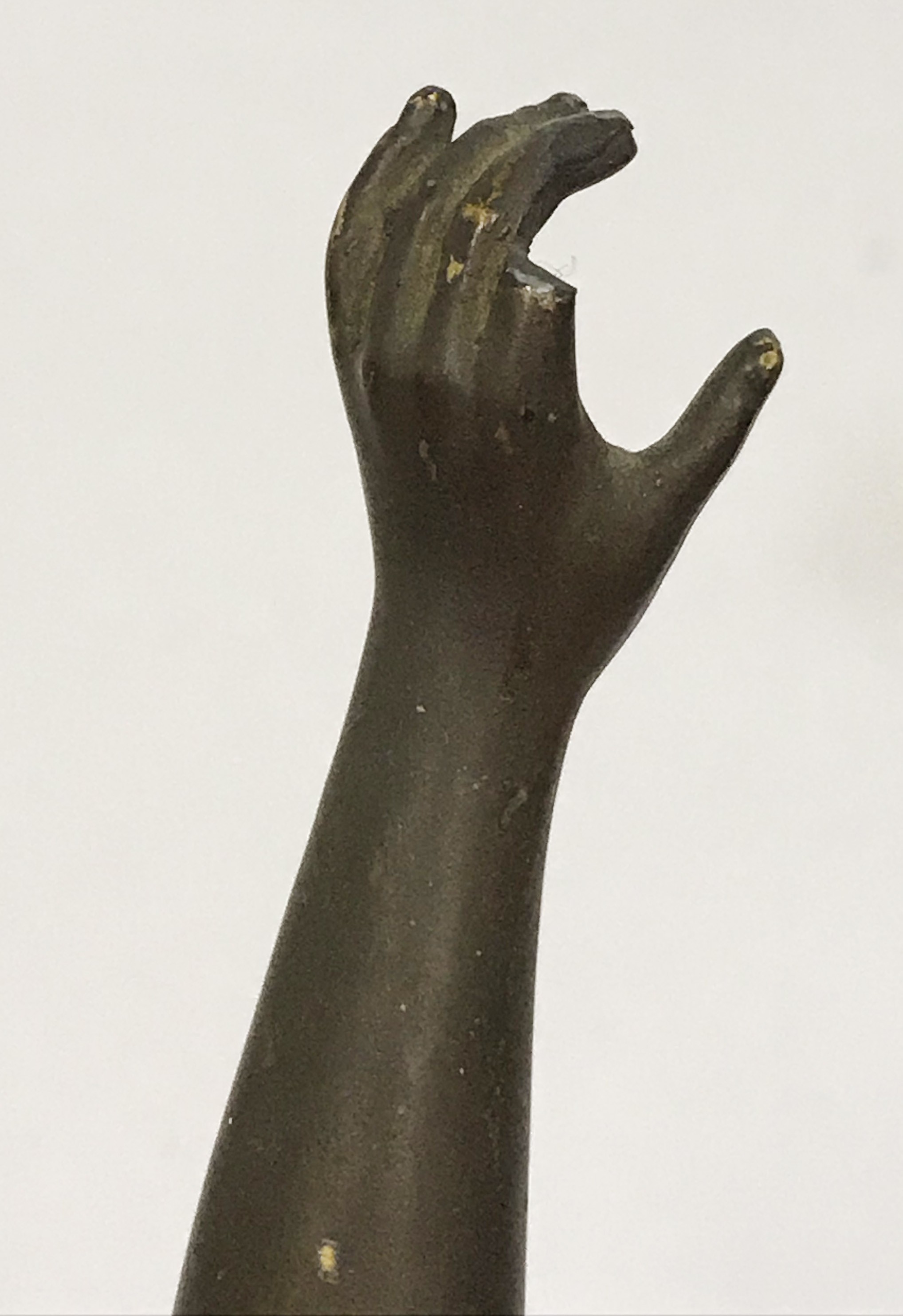 Art Deco Style Bronze Figurine of Nude Woman on marble base - Image 6 of 9
