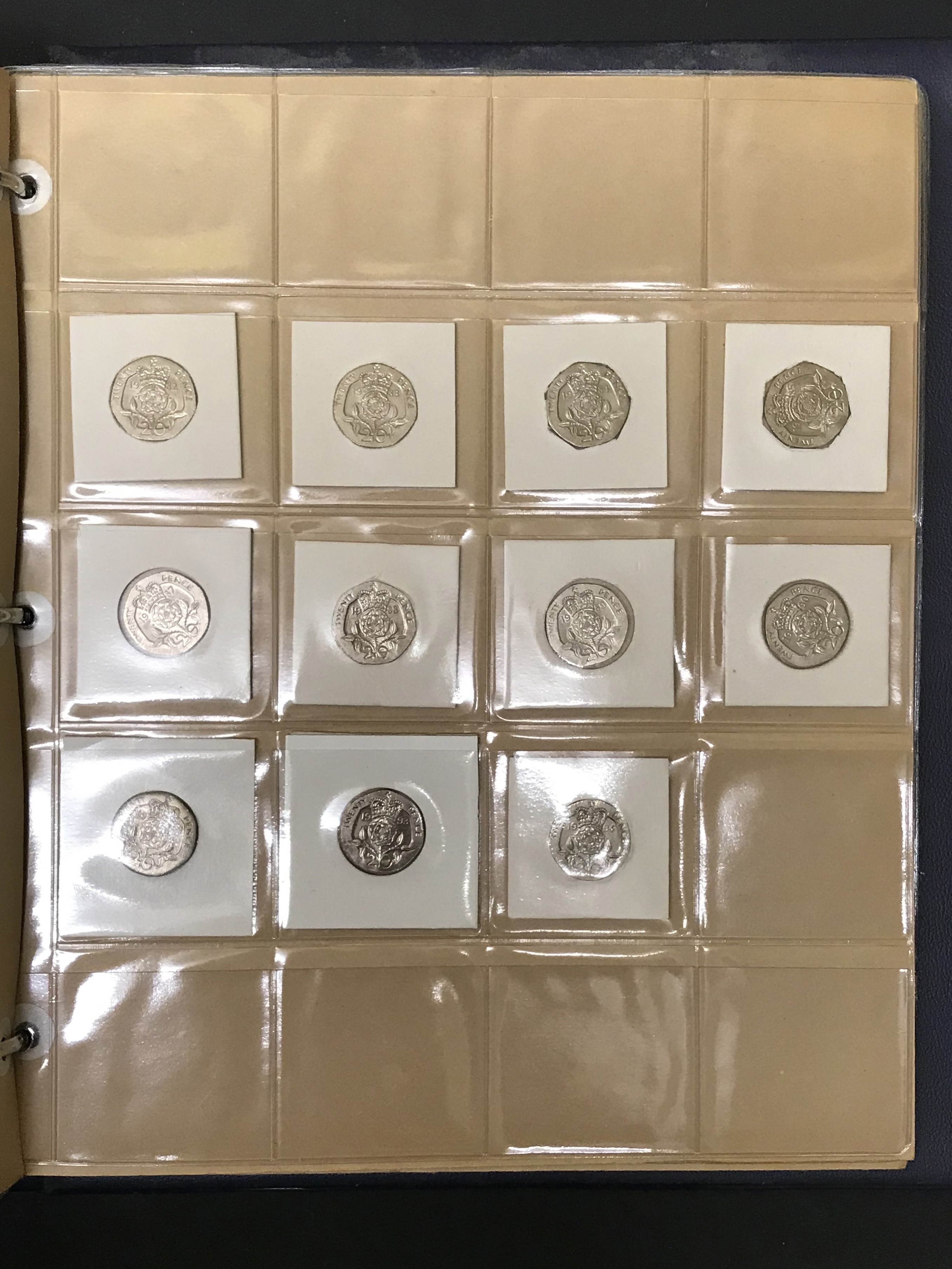 5 albums of coins including silver - Image 34 of 44