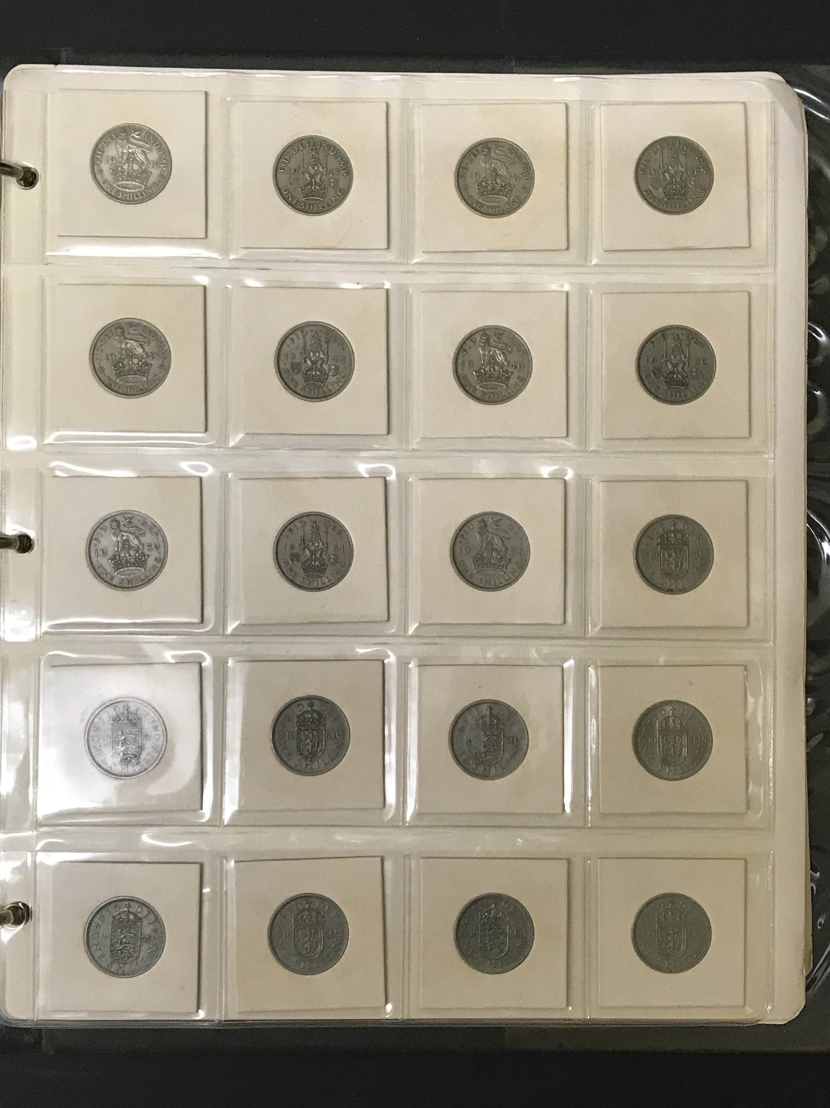 5 albums of coins including silver - Image 40 of 44