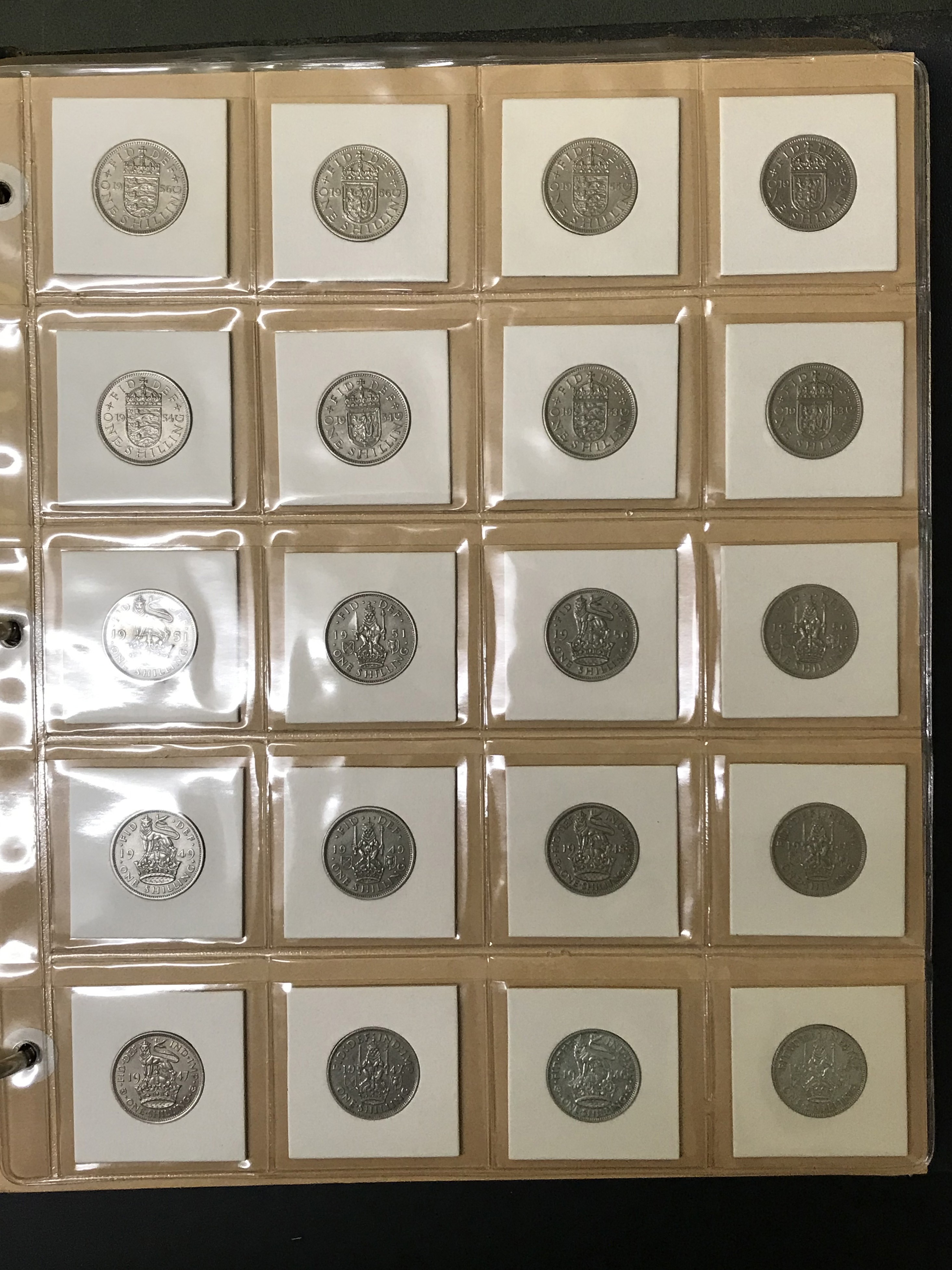 5 albums of coins including silver - Image 24 of 44