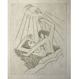 ERIC GILL Copper Engraving Print - Procreant Hymn