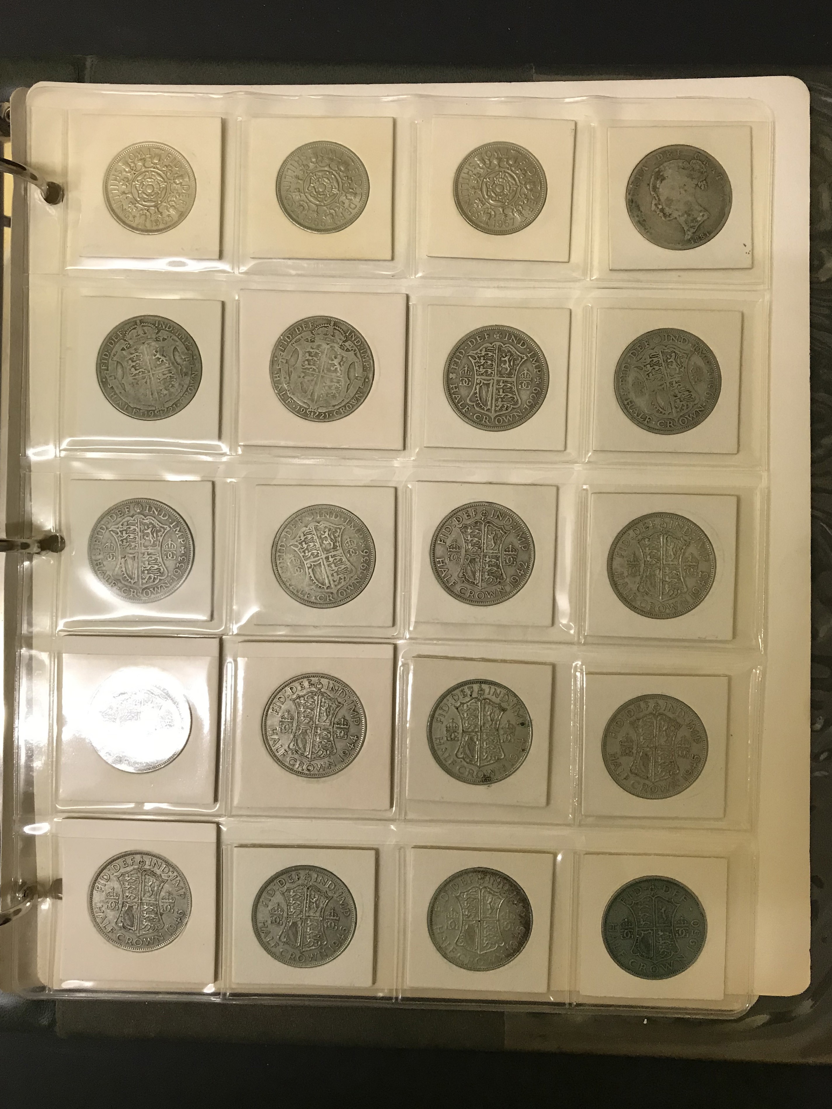 5 albums of coins including silver - Image 42 of 44